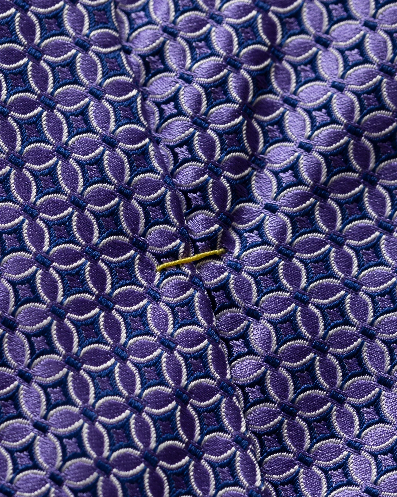 Eton - purple woven flower tie