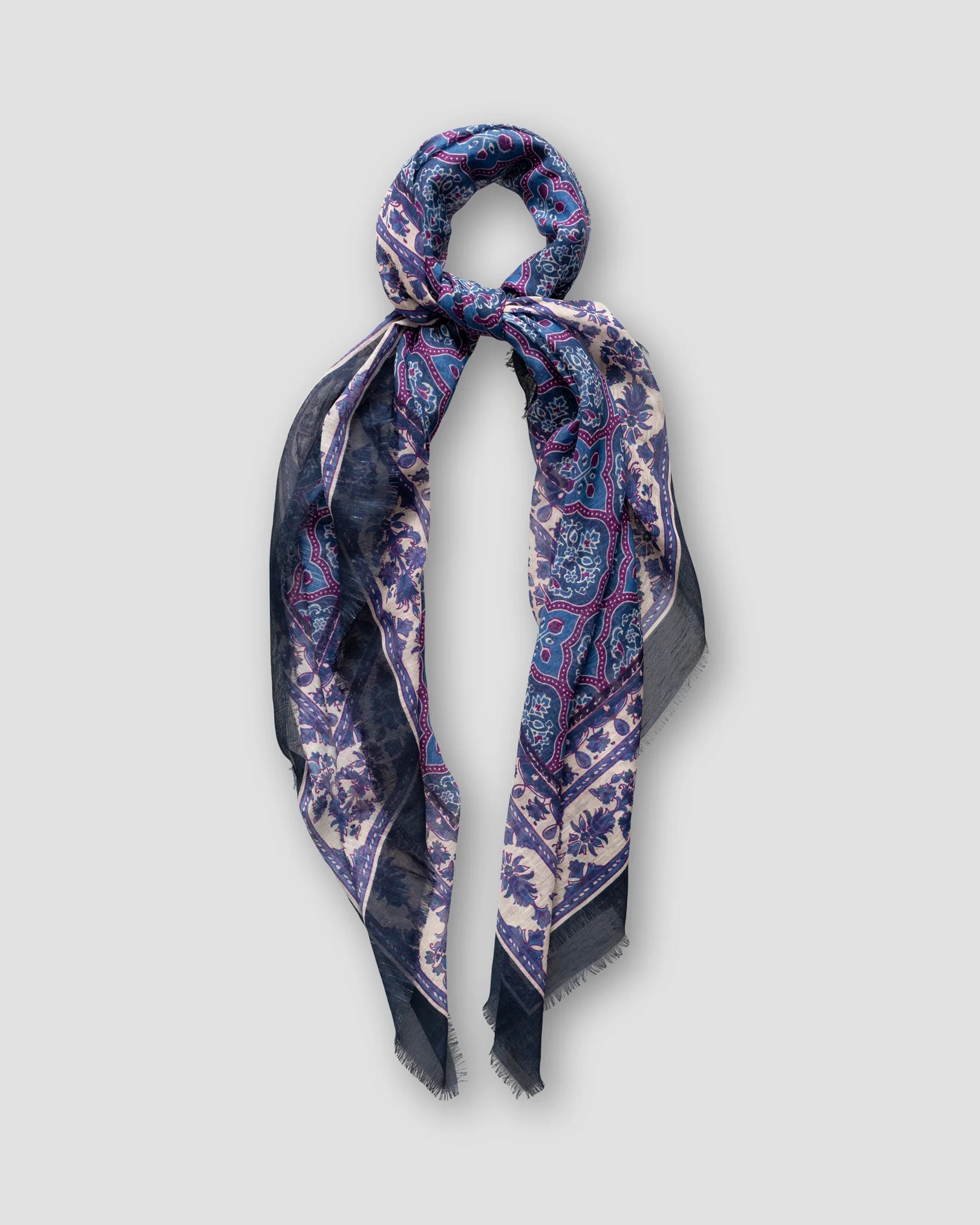Eton - medallion foulard scarf