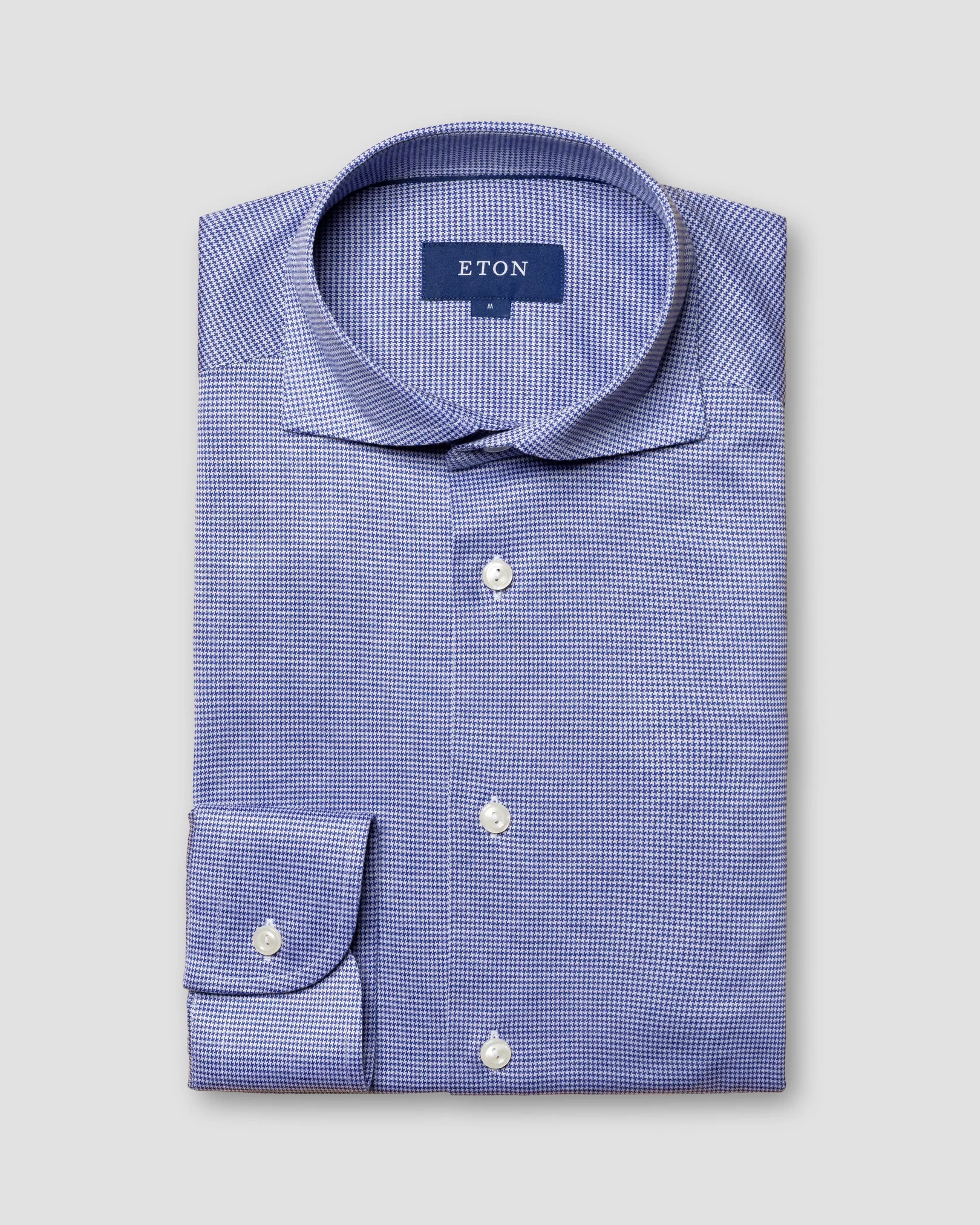 Eton - mid blue king knit