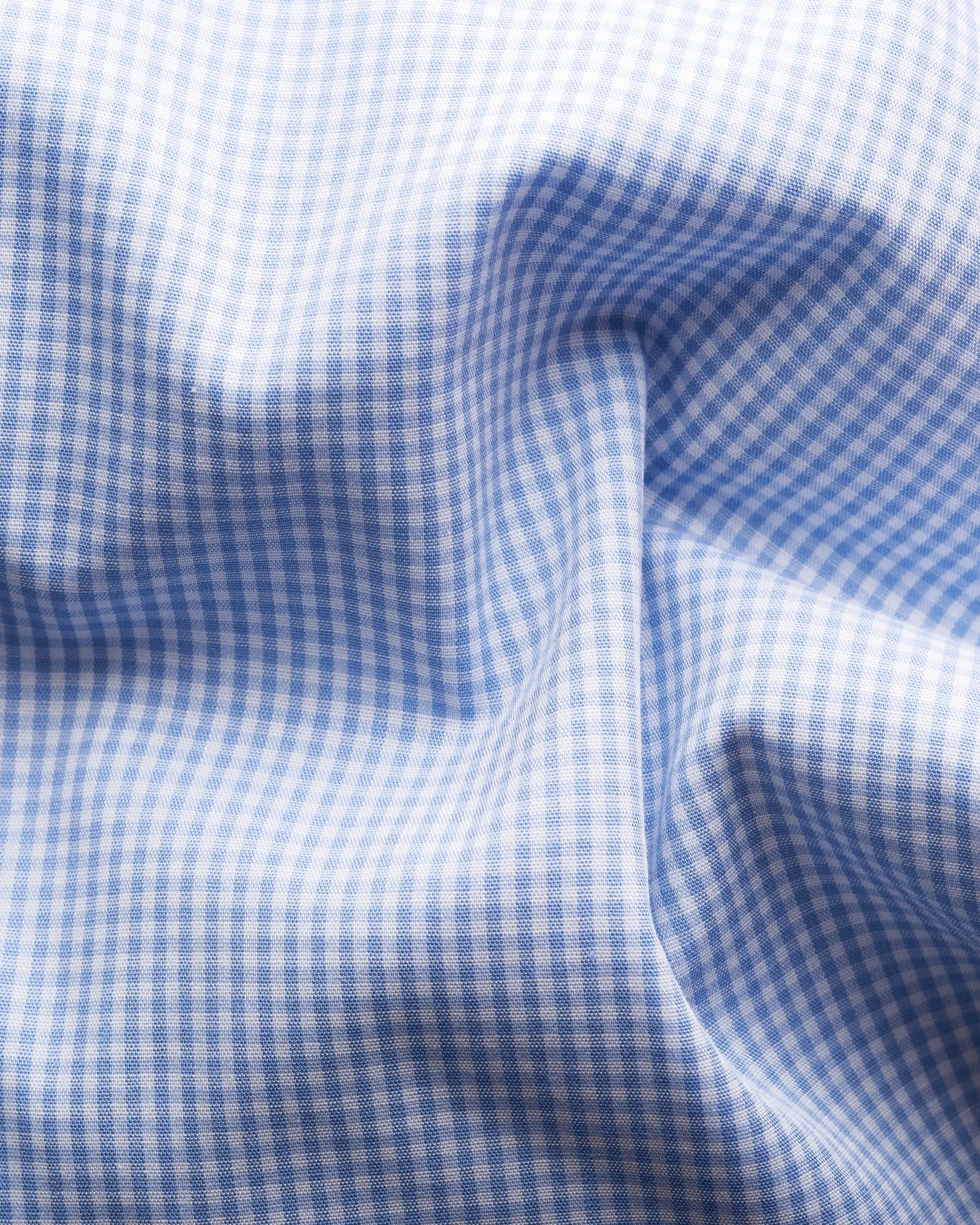 Eton - light blue poplin cut away collar single cuff slim fit