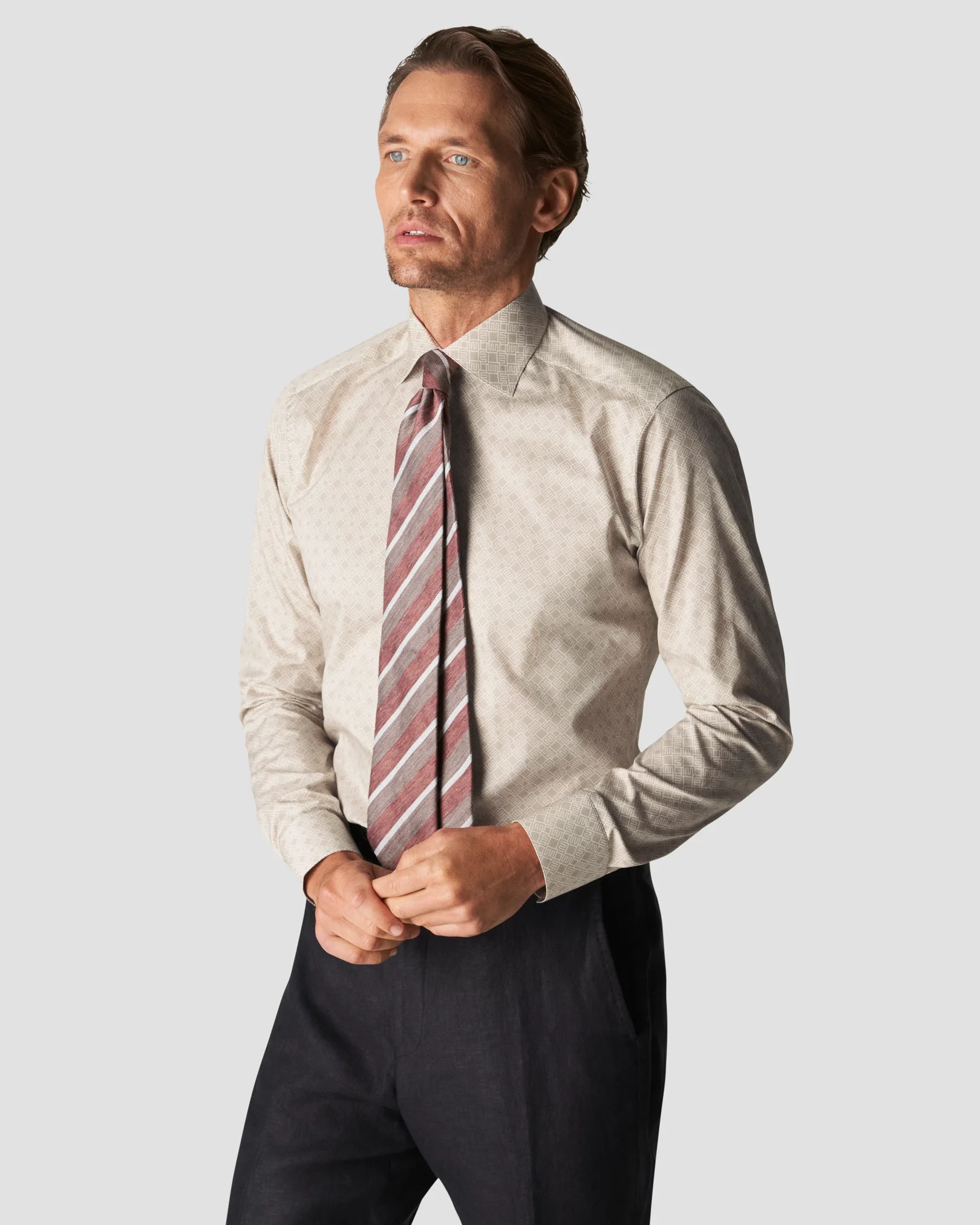 Eton - beige fine twill