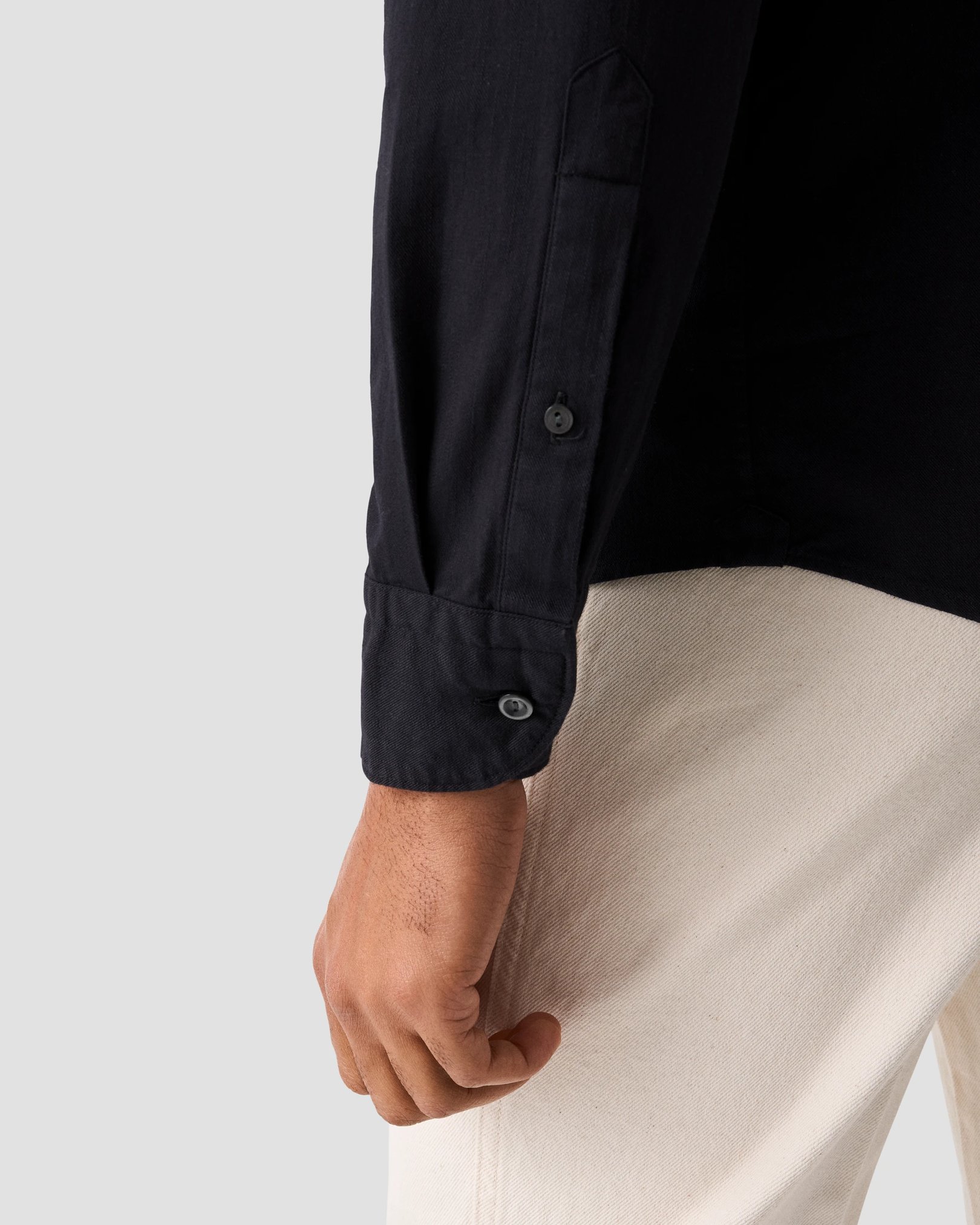 Eton - Black Denim Shirt