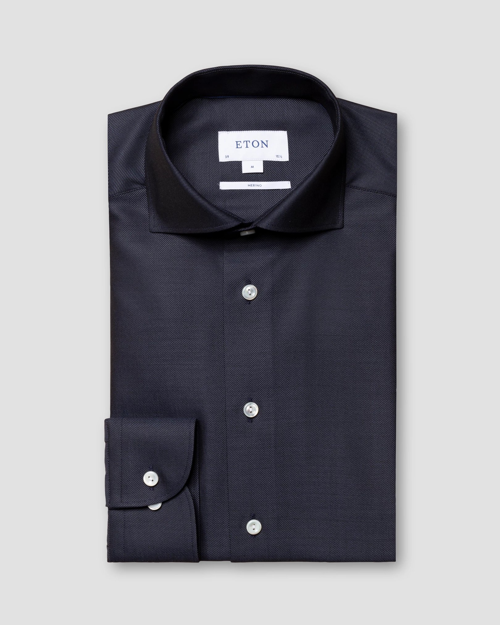 Eton - dark blue merino