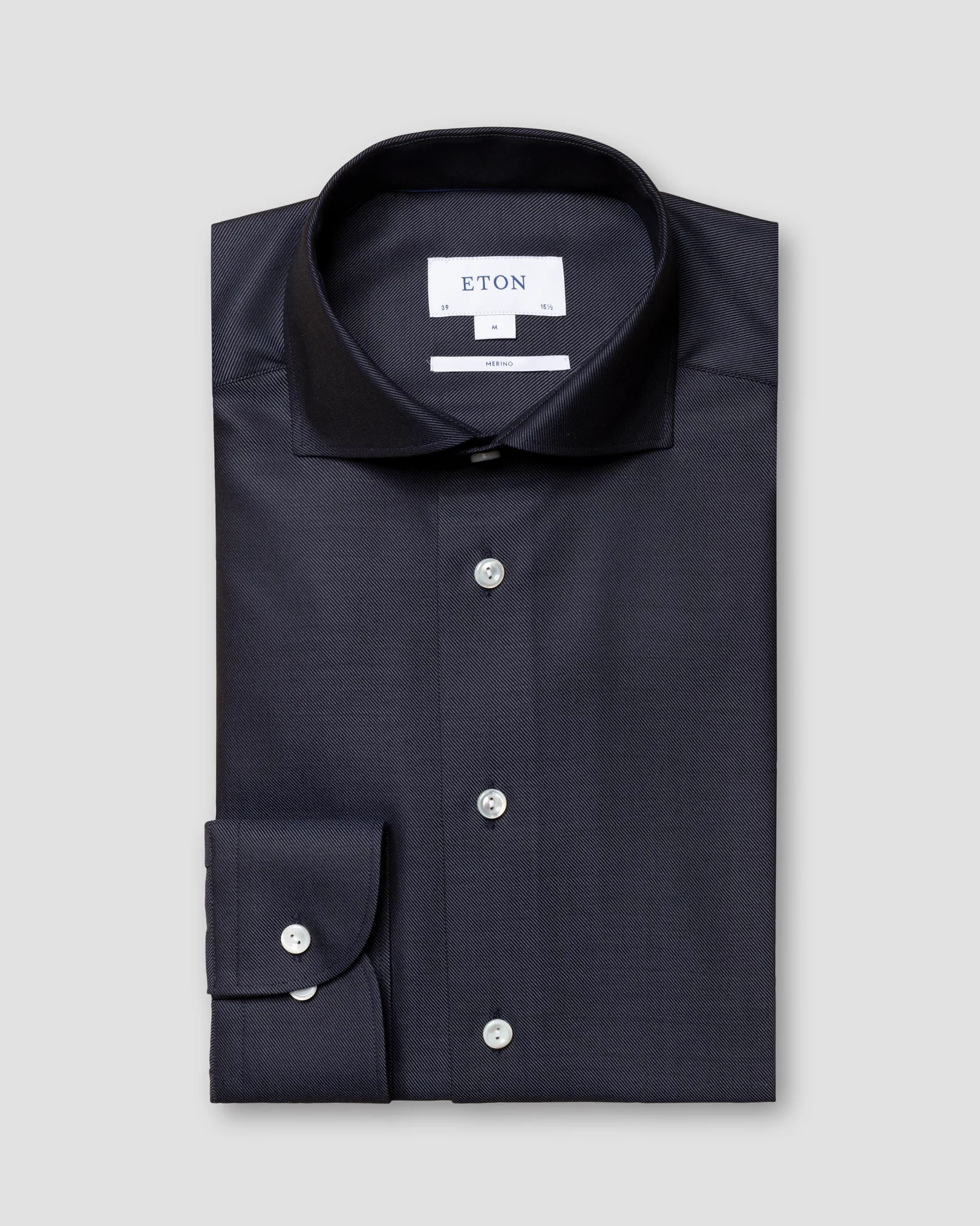Eton - dark blue merino