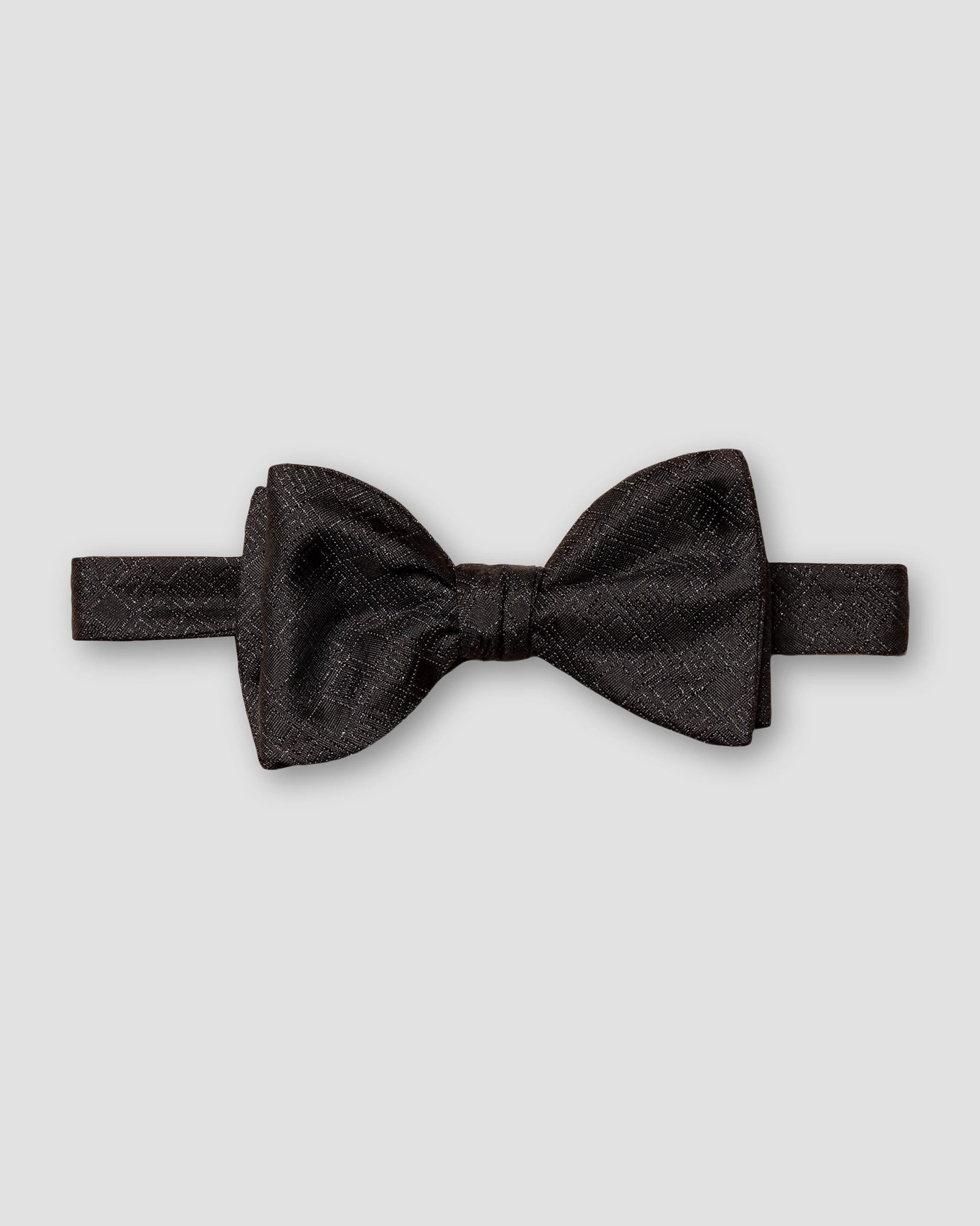 Eton - black e printed bowtie
