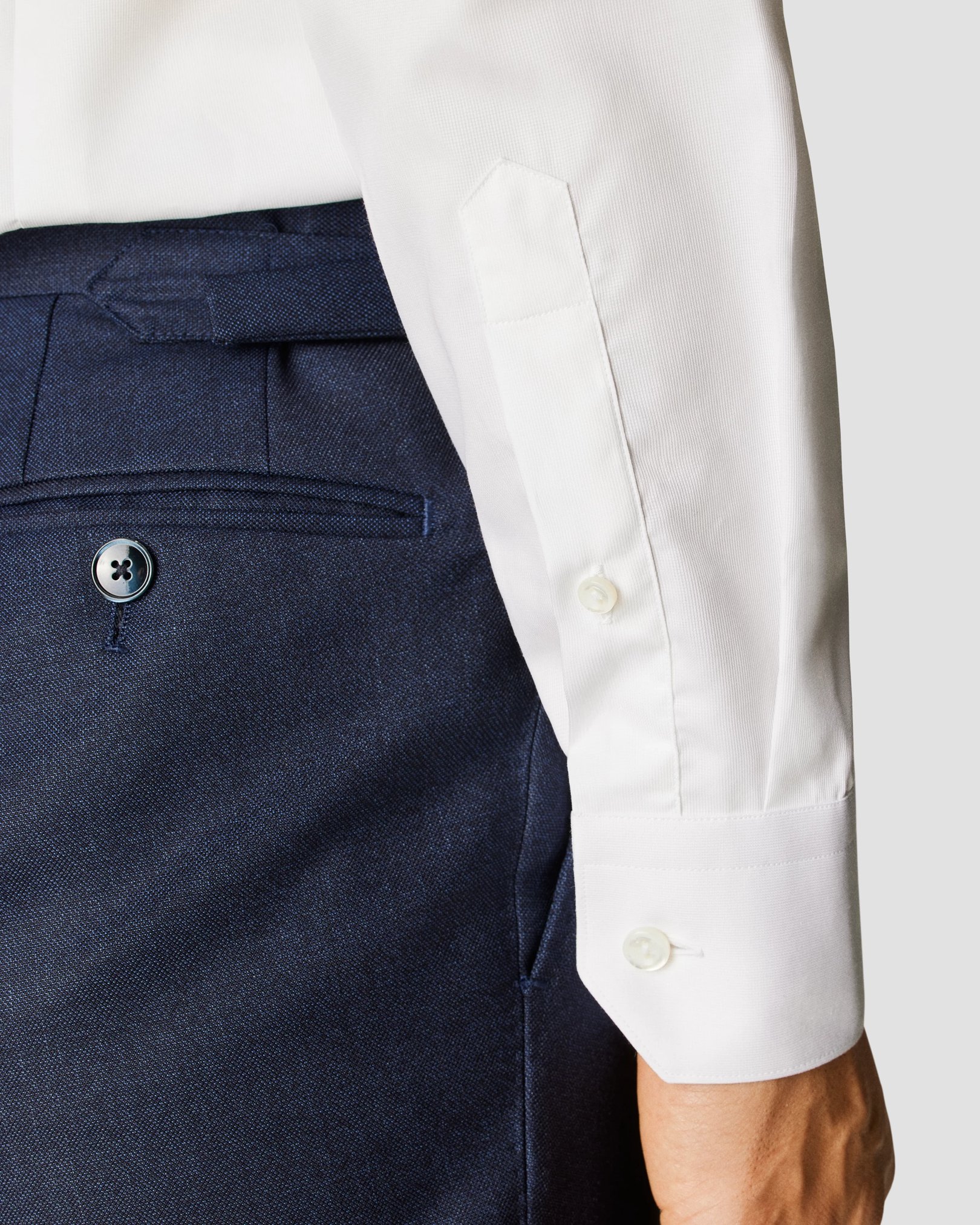 Eton - white fine pique