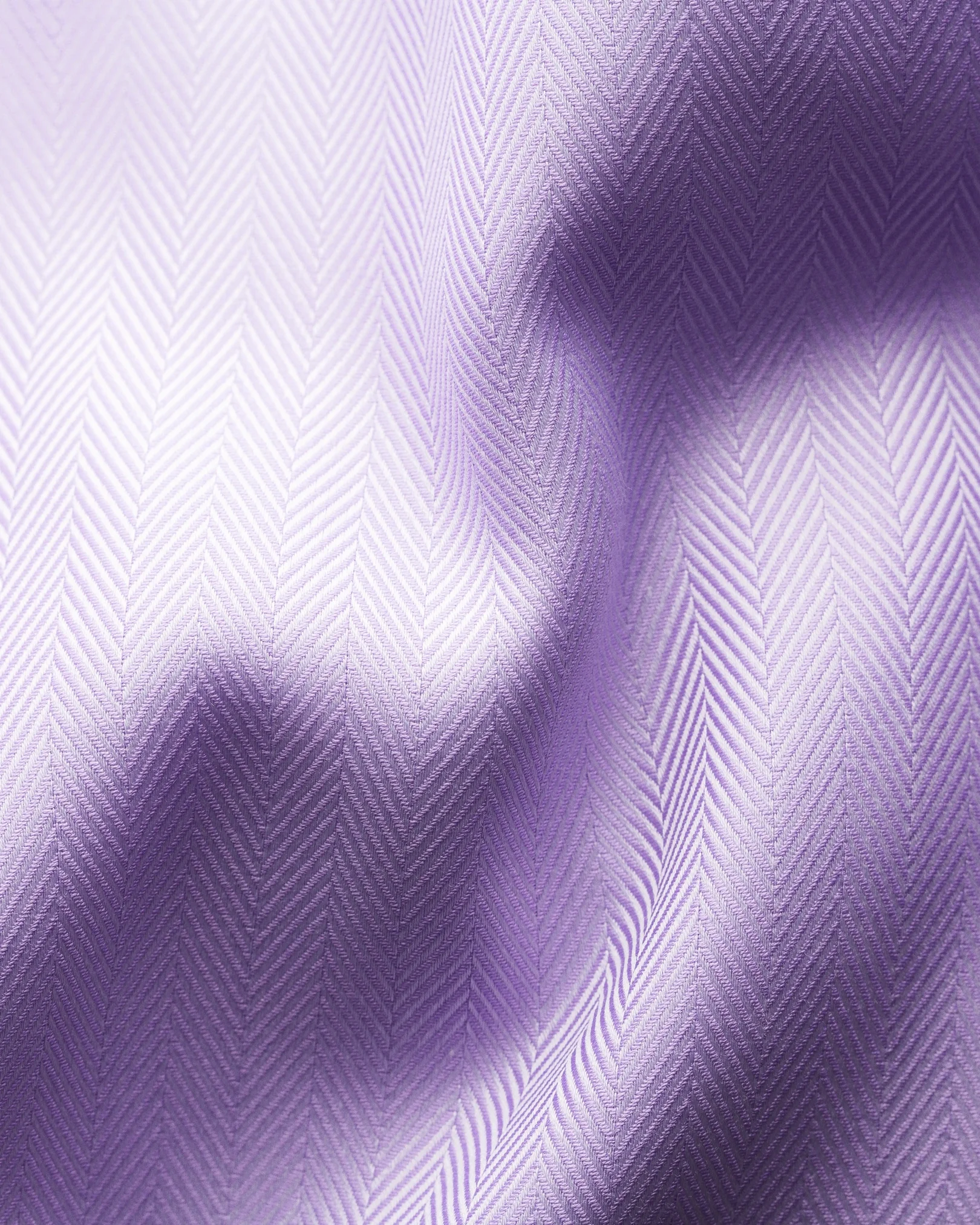 Eton - purple herringbone twill shirt