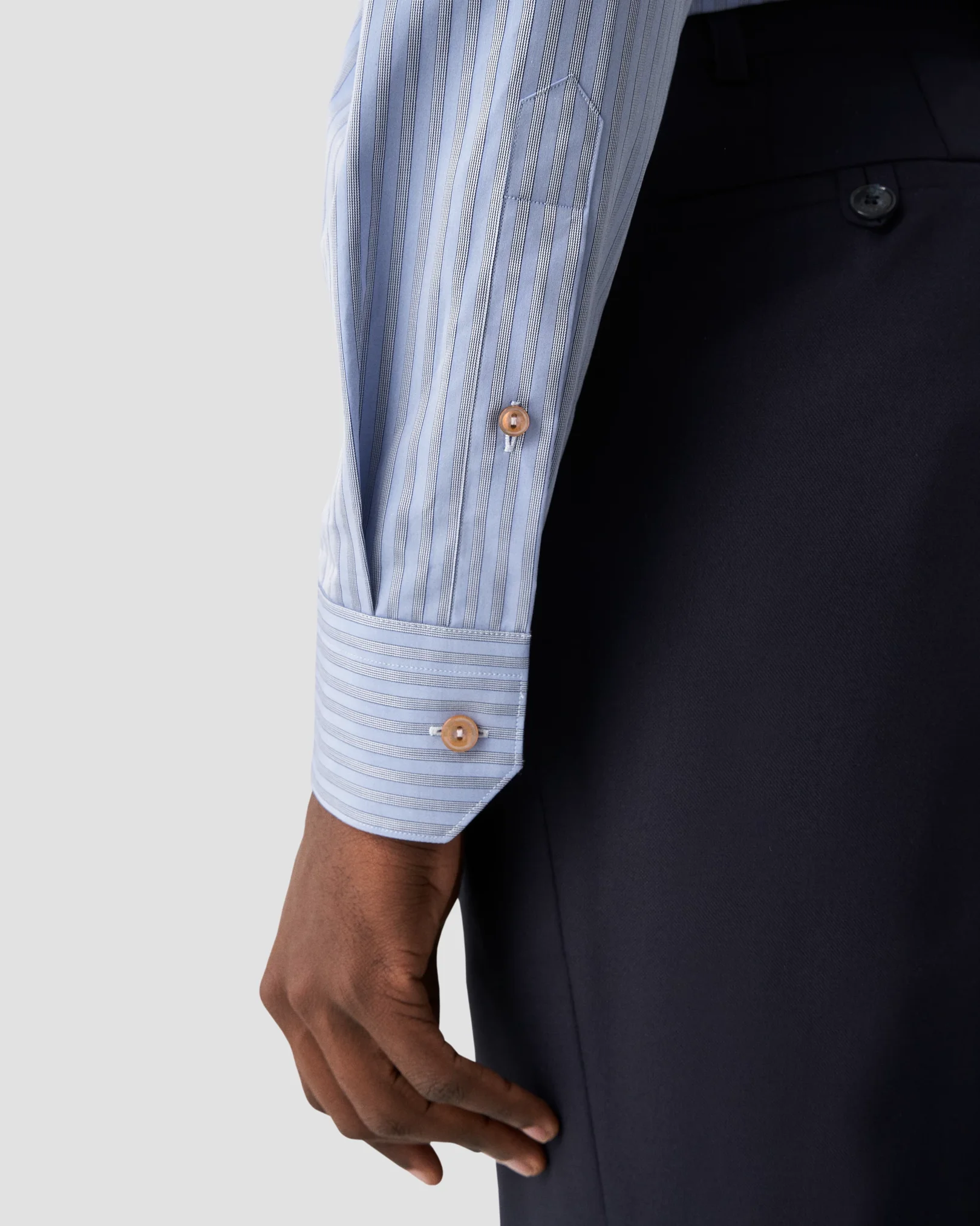 Eton - elevated blue piquet