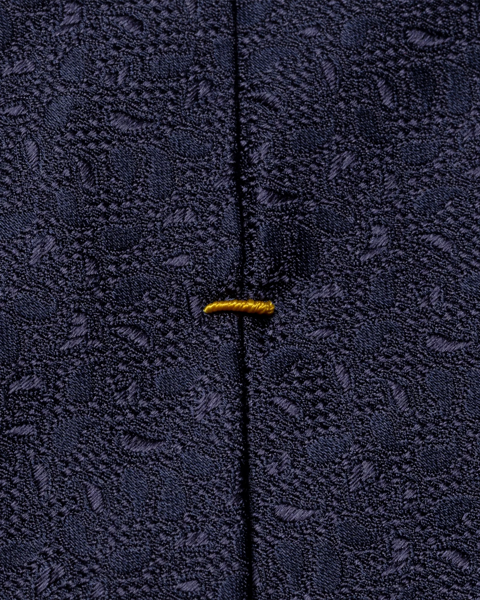 Eton - navy blue two color silk tie
