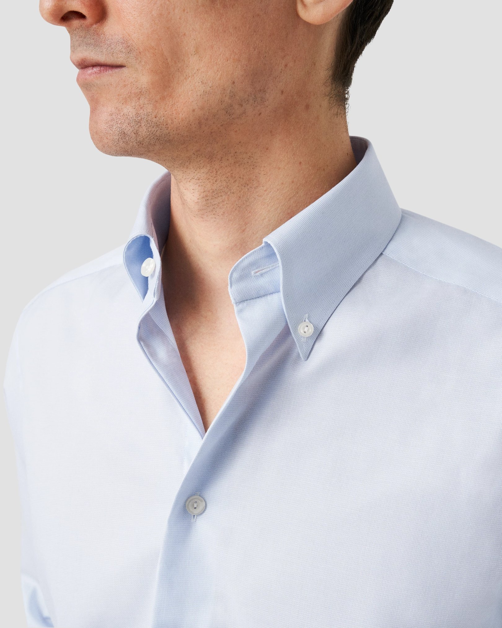Eton - semi solid dobby shirt