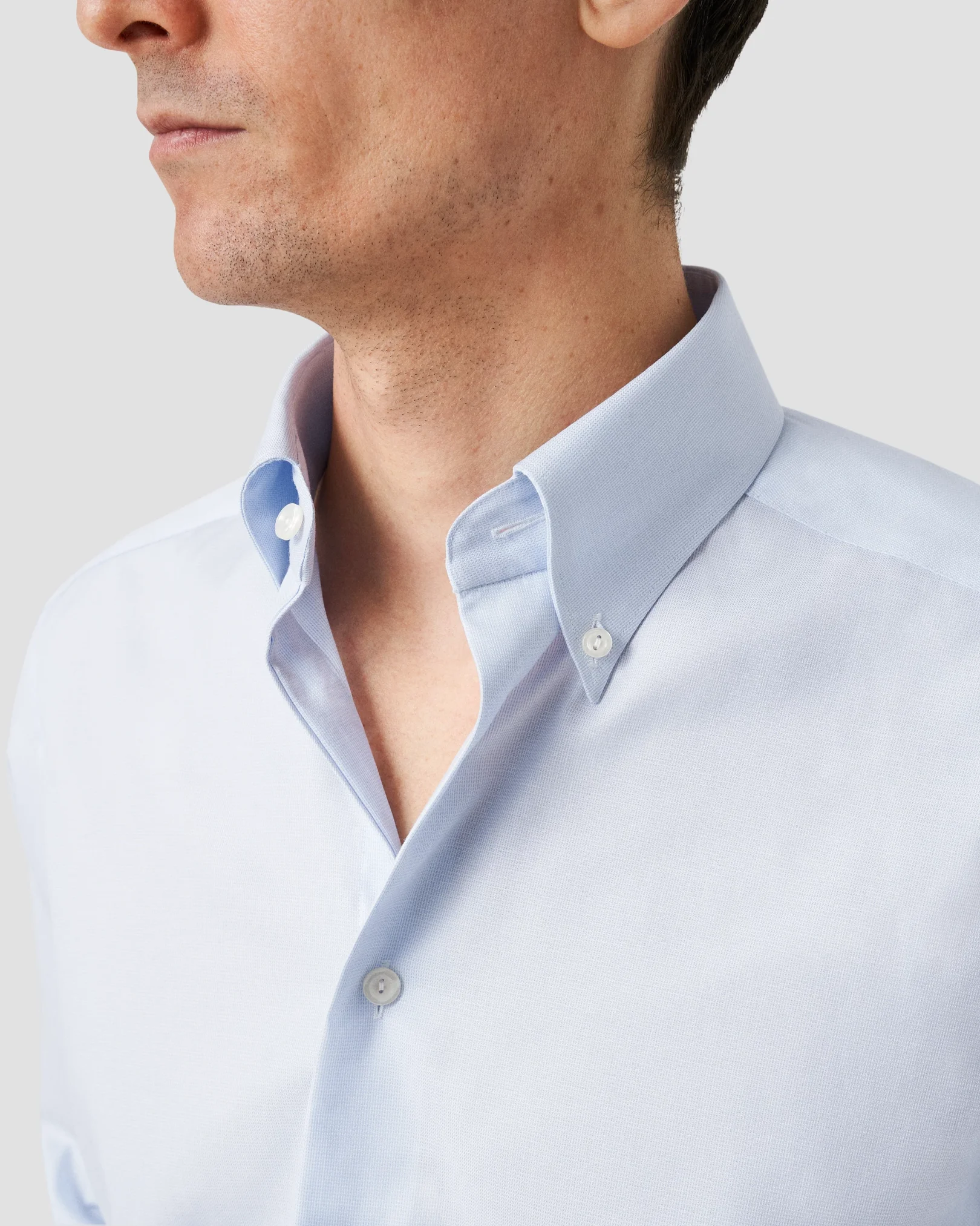 Eton - semi solid dobby shirt