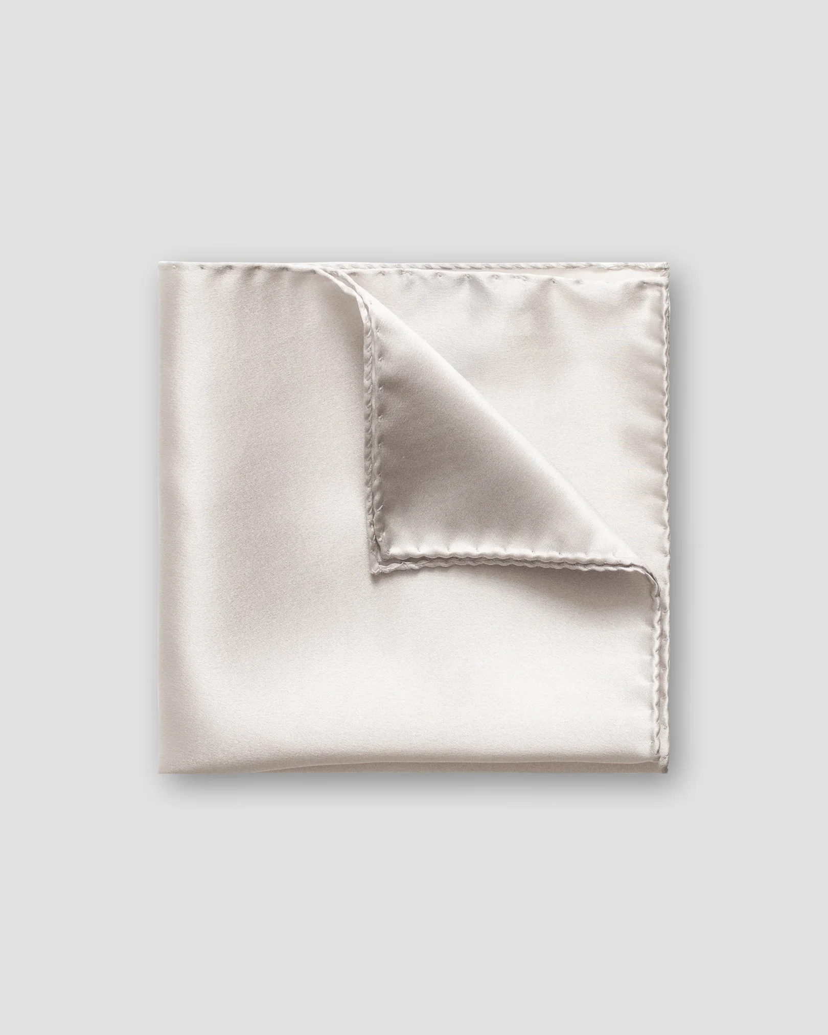 Eton - Gray Silk Pocket Square