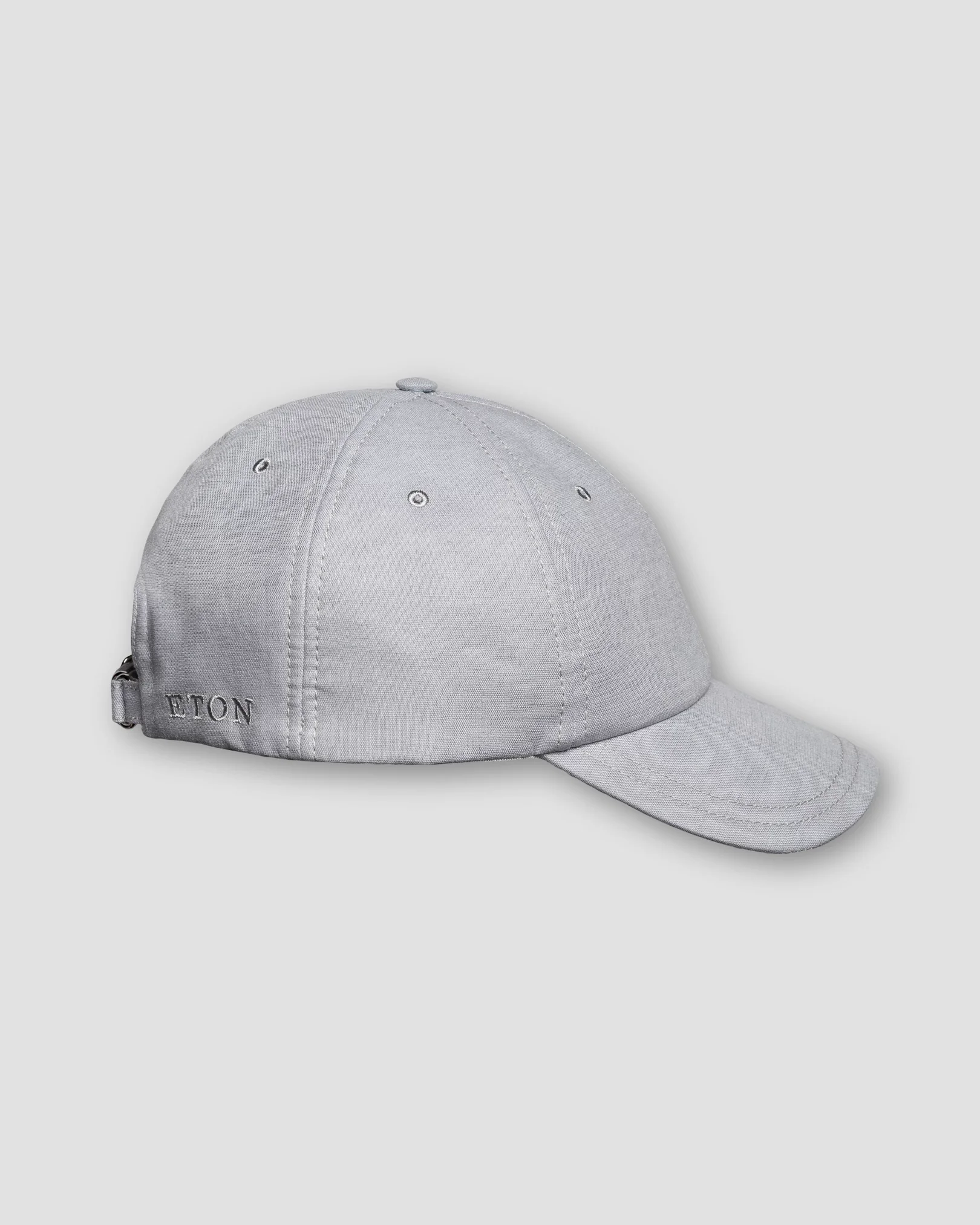Eton - light blue linen cotton baseball cap