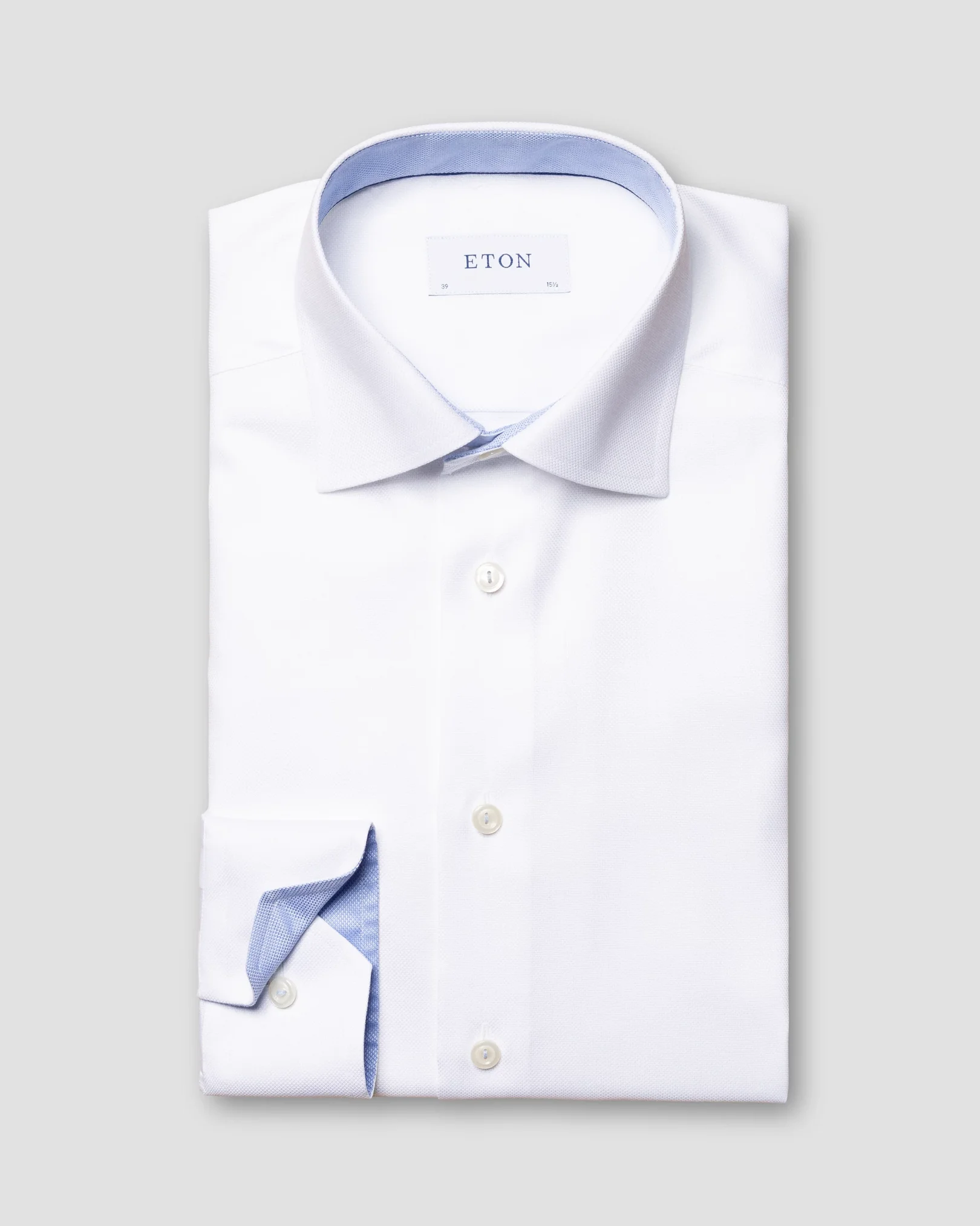 Eton - white pinpoint