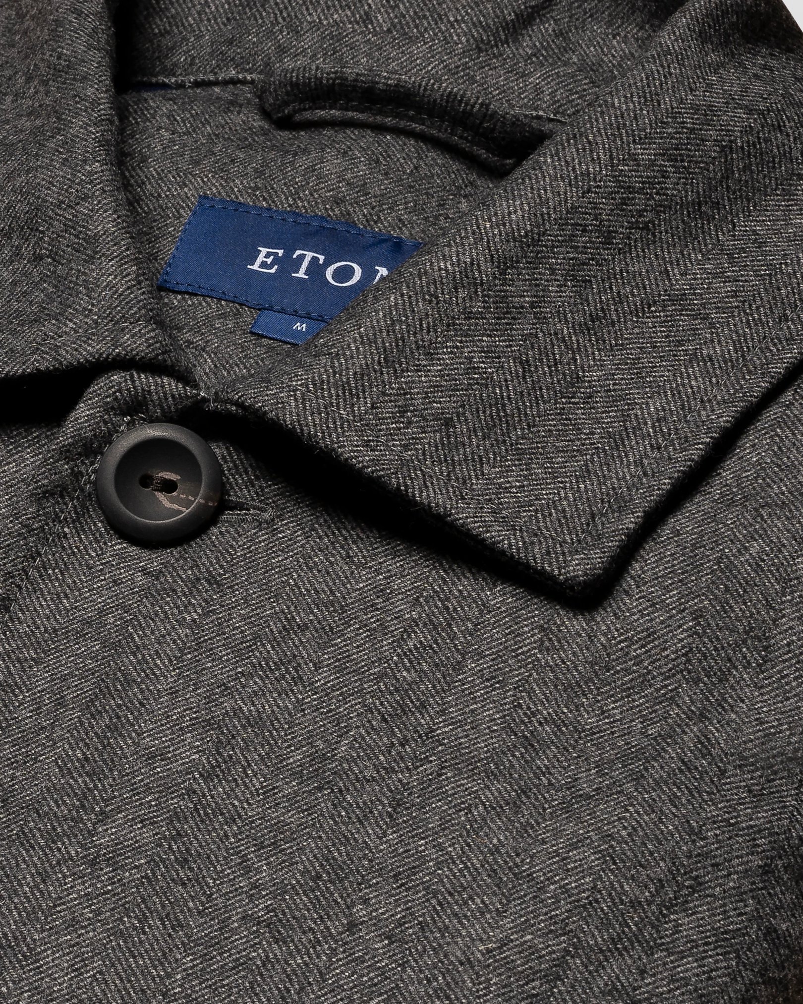 Eton - heavy flannel overshirt