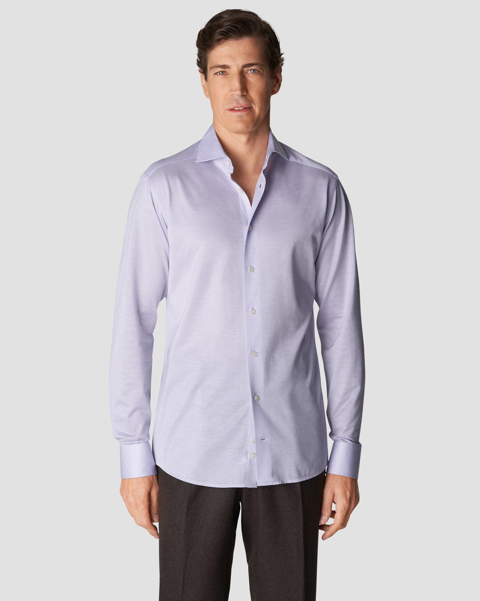Eton - light purple knit king