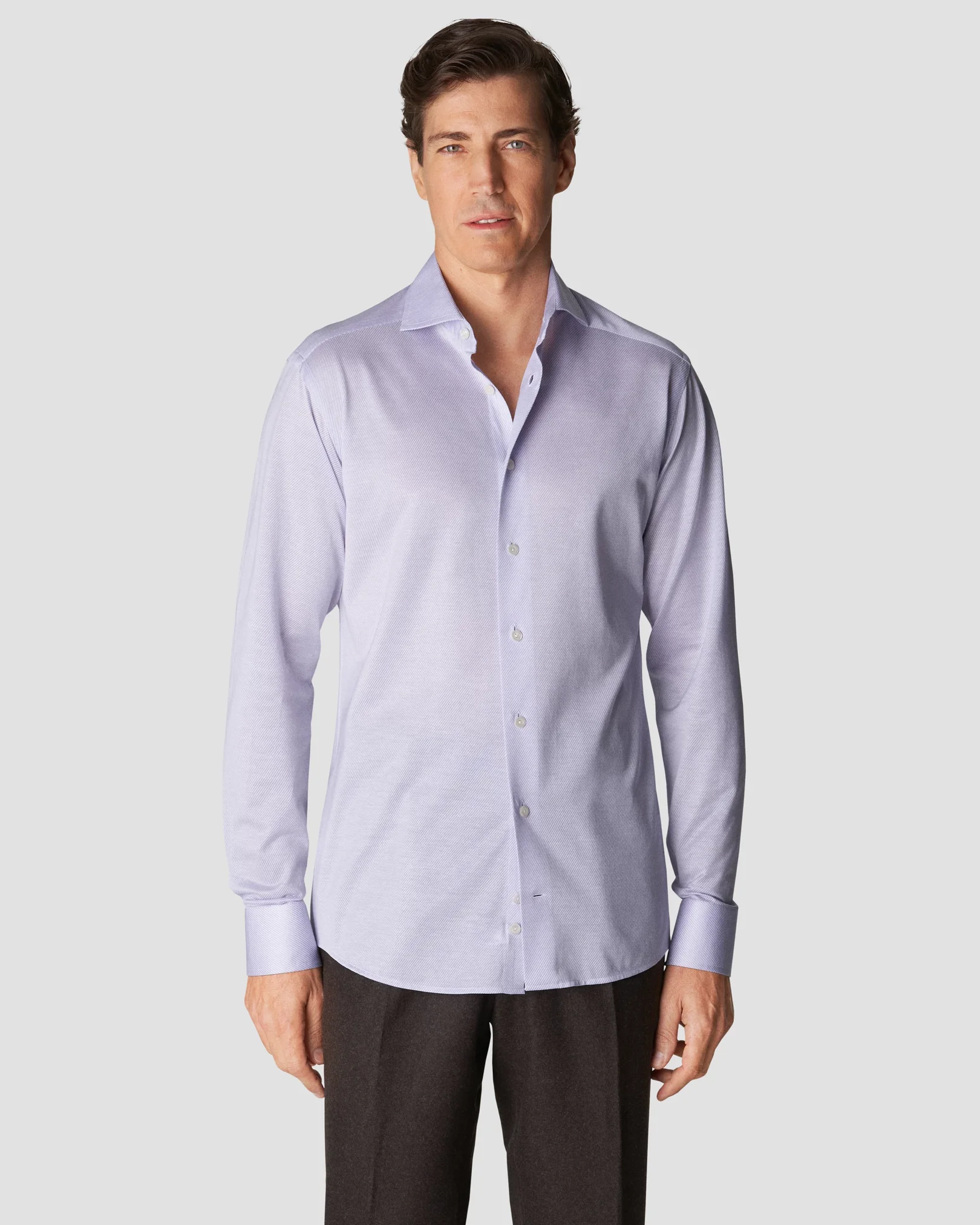 Eton - light purple knit king