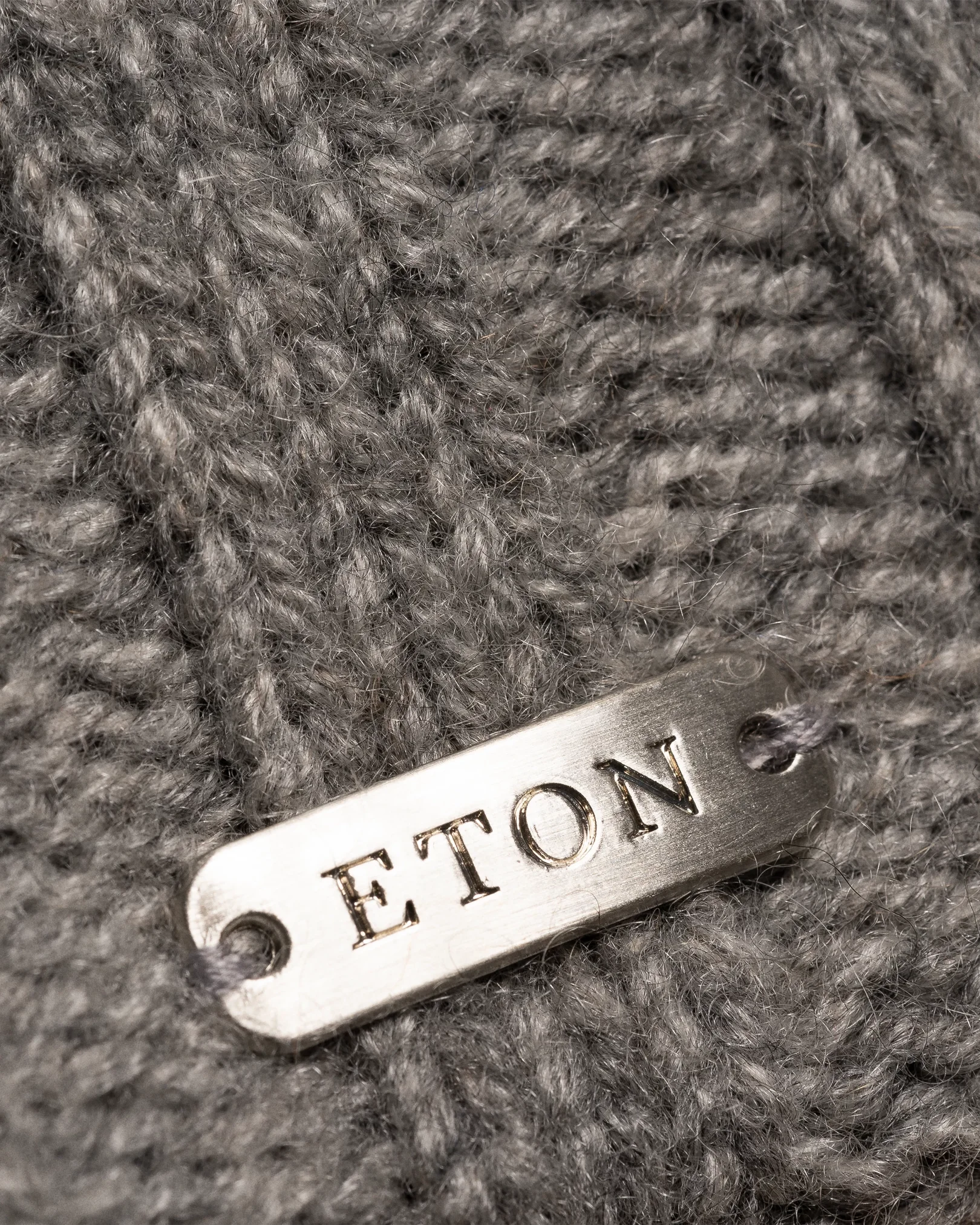 Eton - mid grey beanie