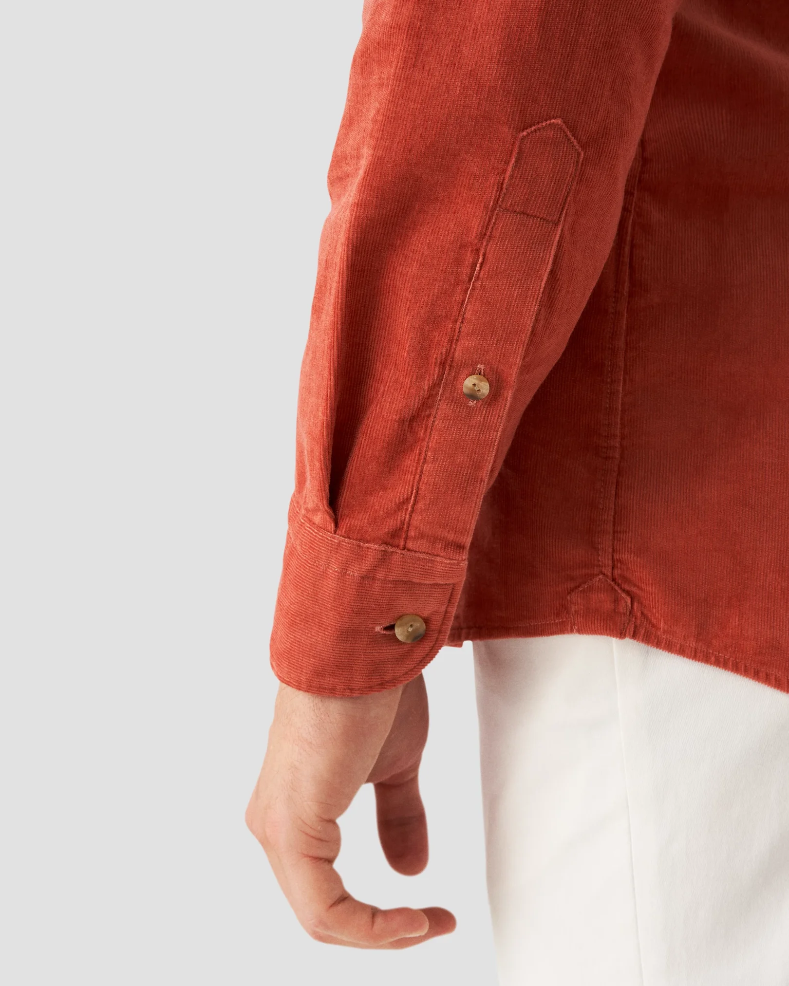 Eton - red baby corduroy