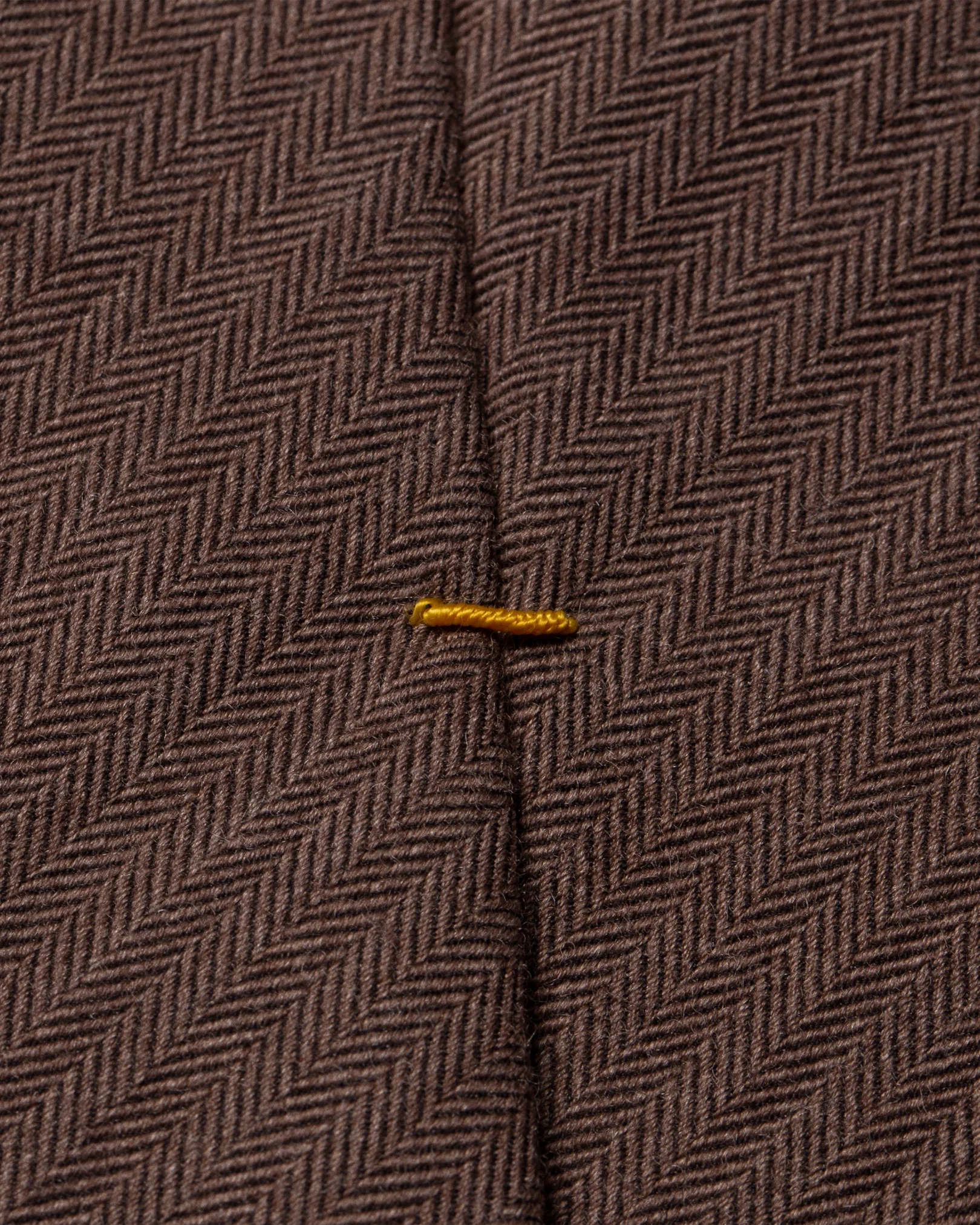 Eton - brown herringbone tie