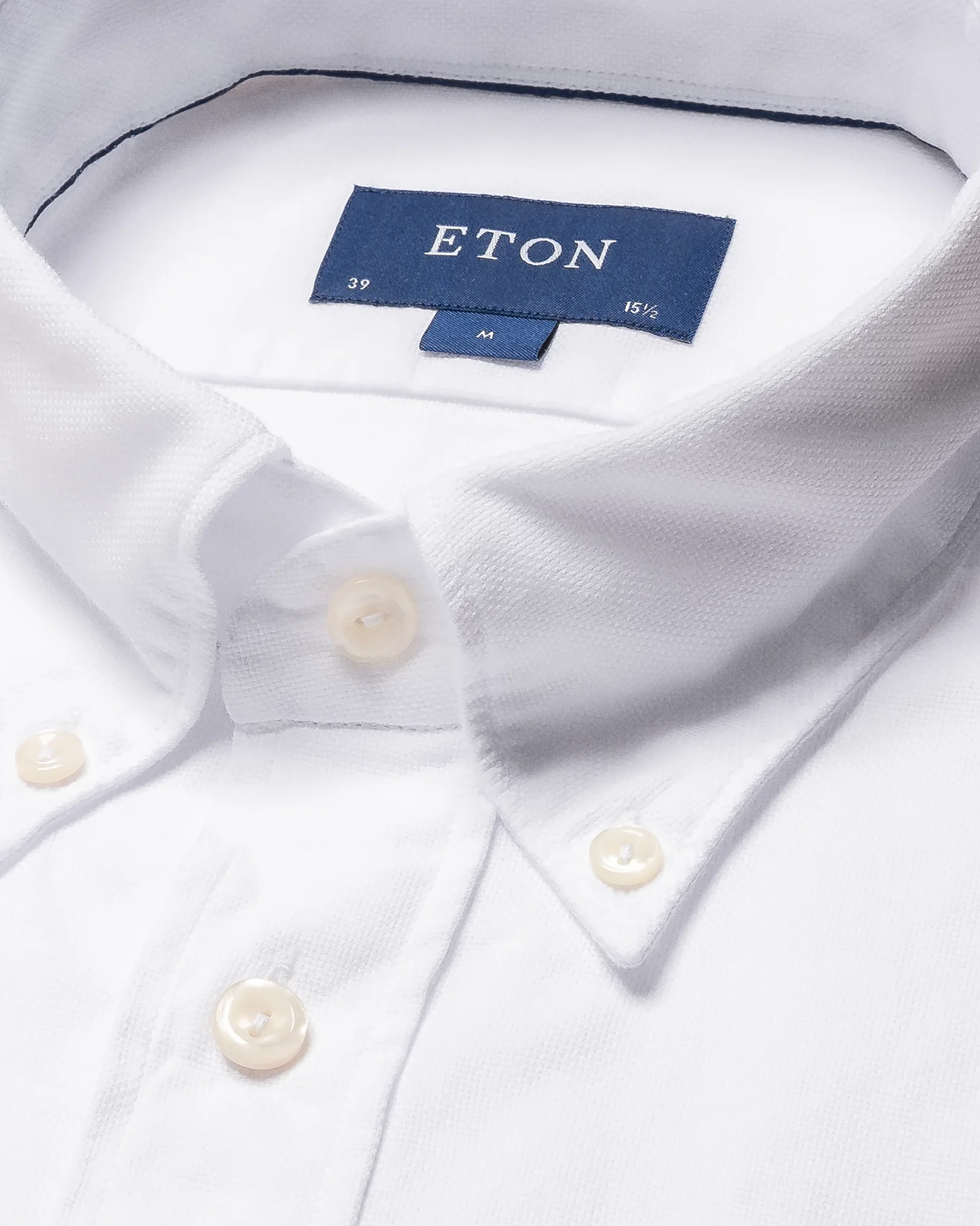 Eton - white oxford