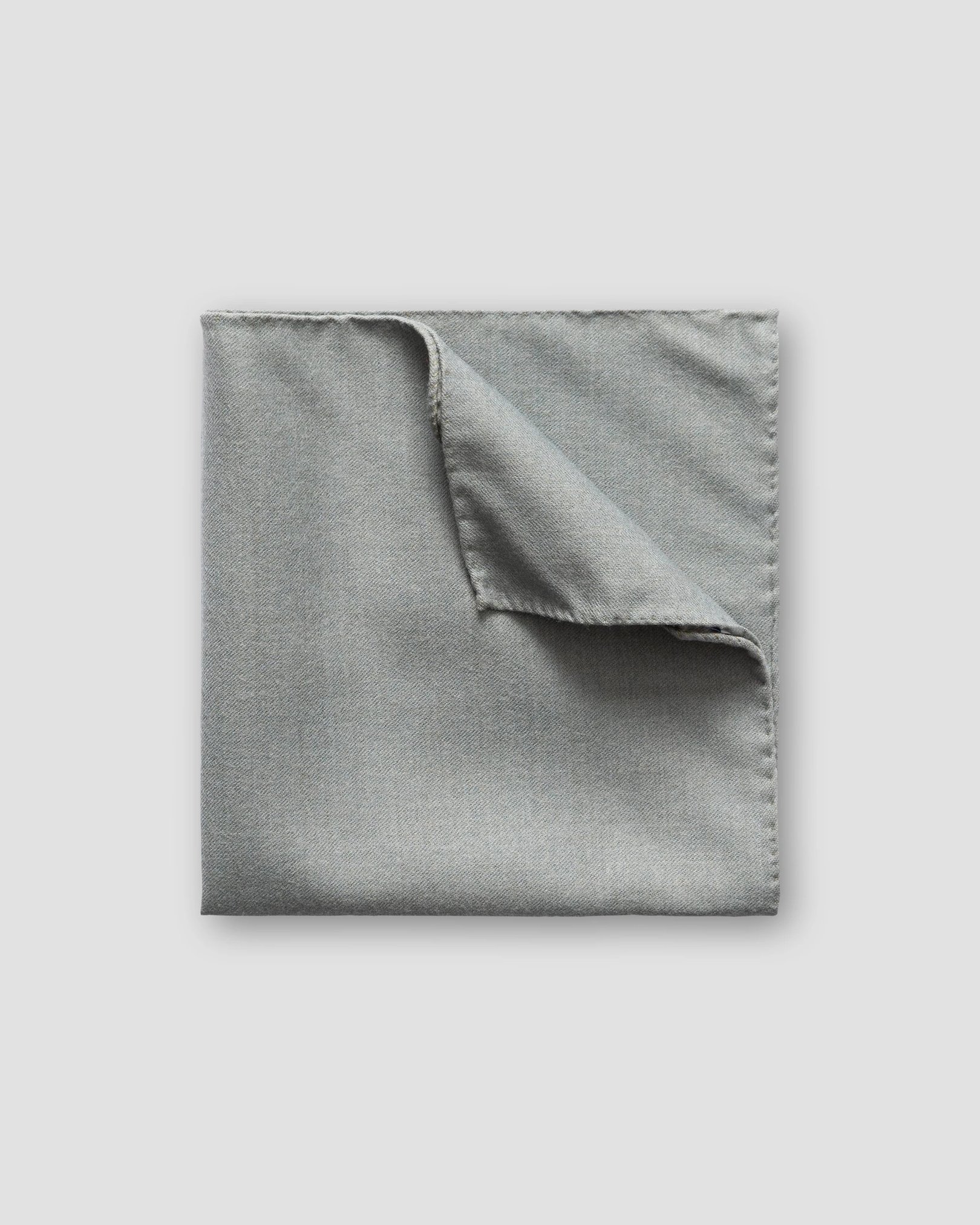 Eton - greyish blue wool pocket square