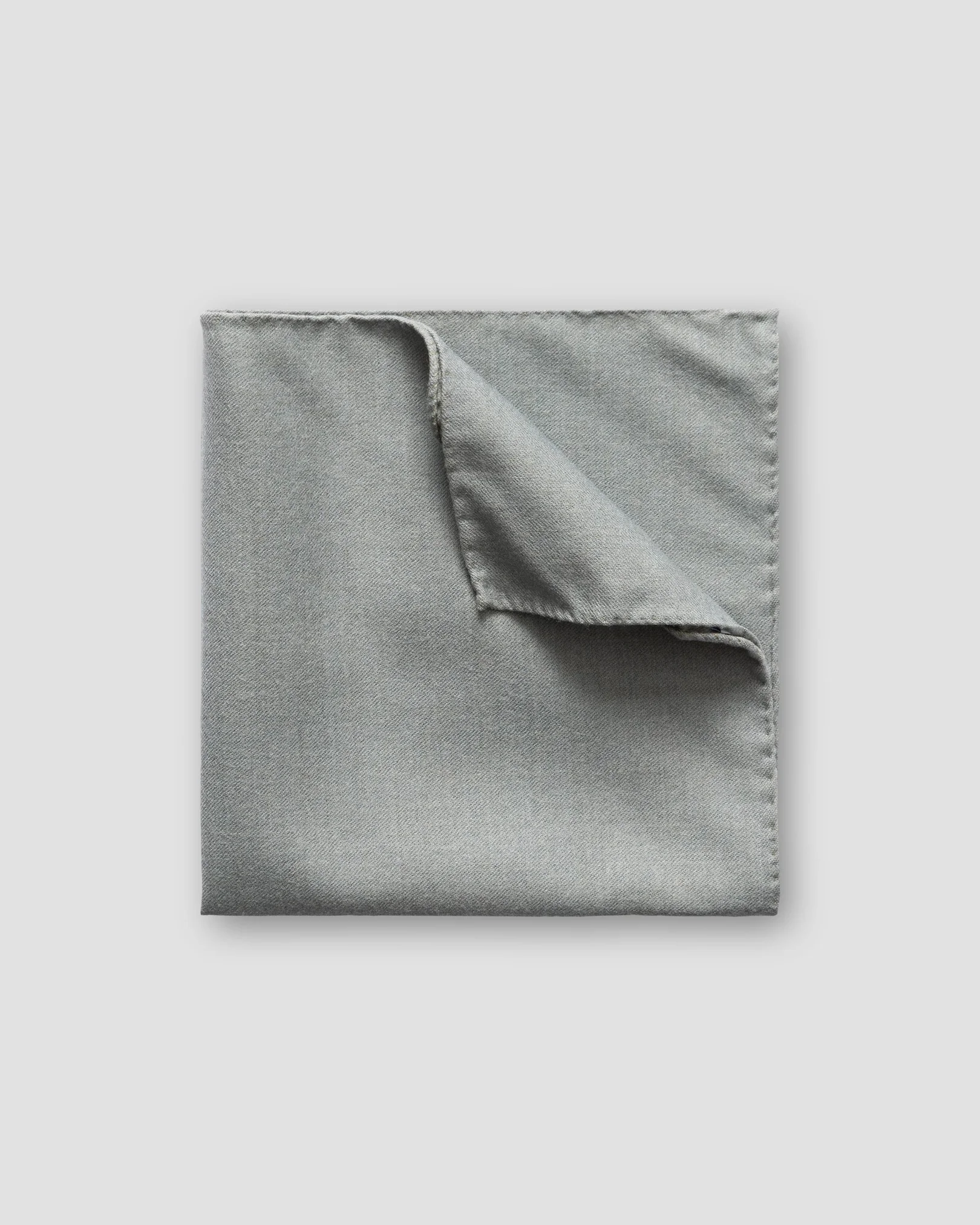 Eton - greyish blue wool pocket square
