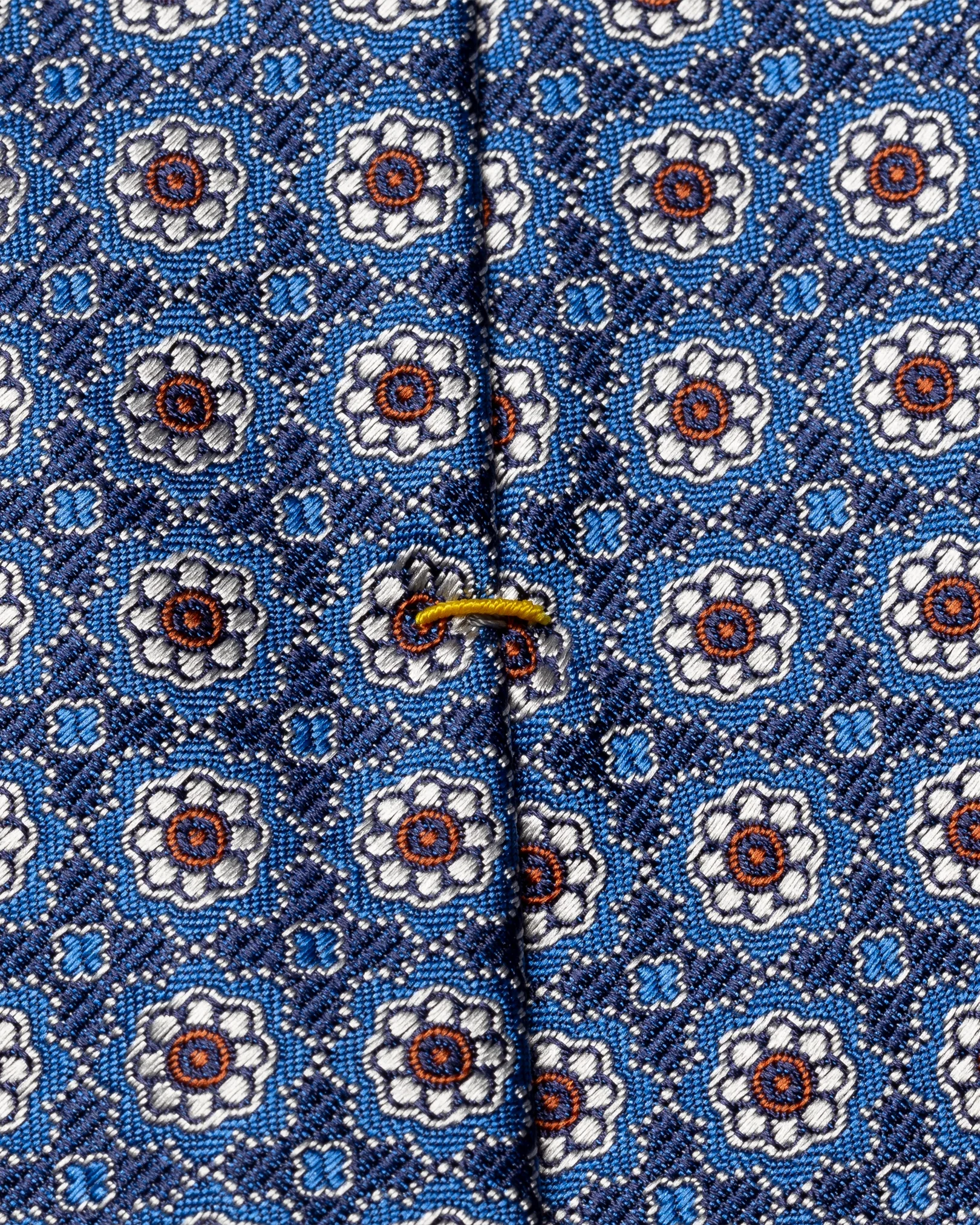 Eton - dark blue madallion tie