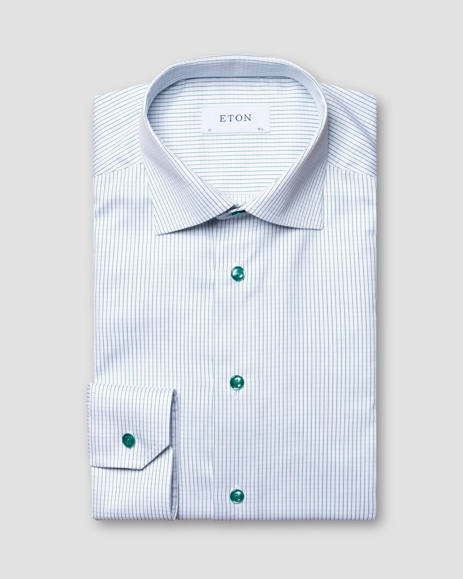 Eton - mid green dobby