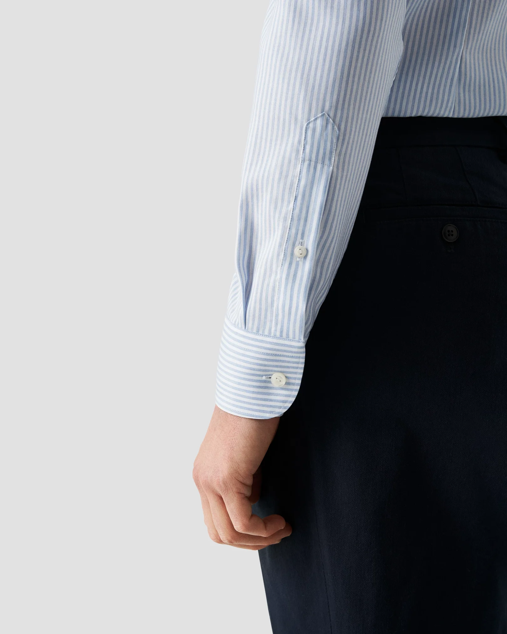 Eton - light blue fine oxford shirt