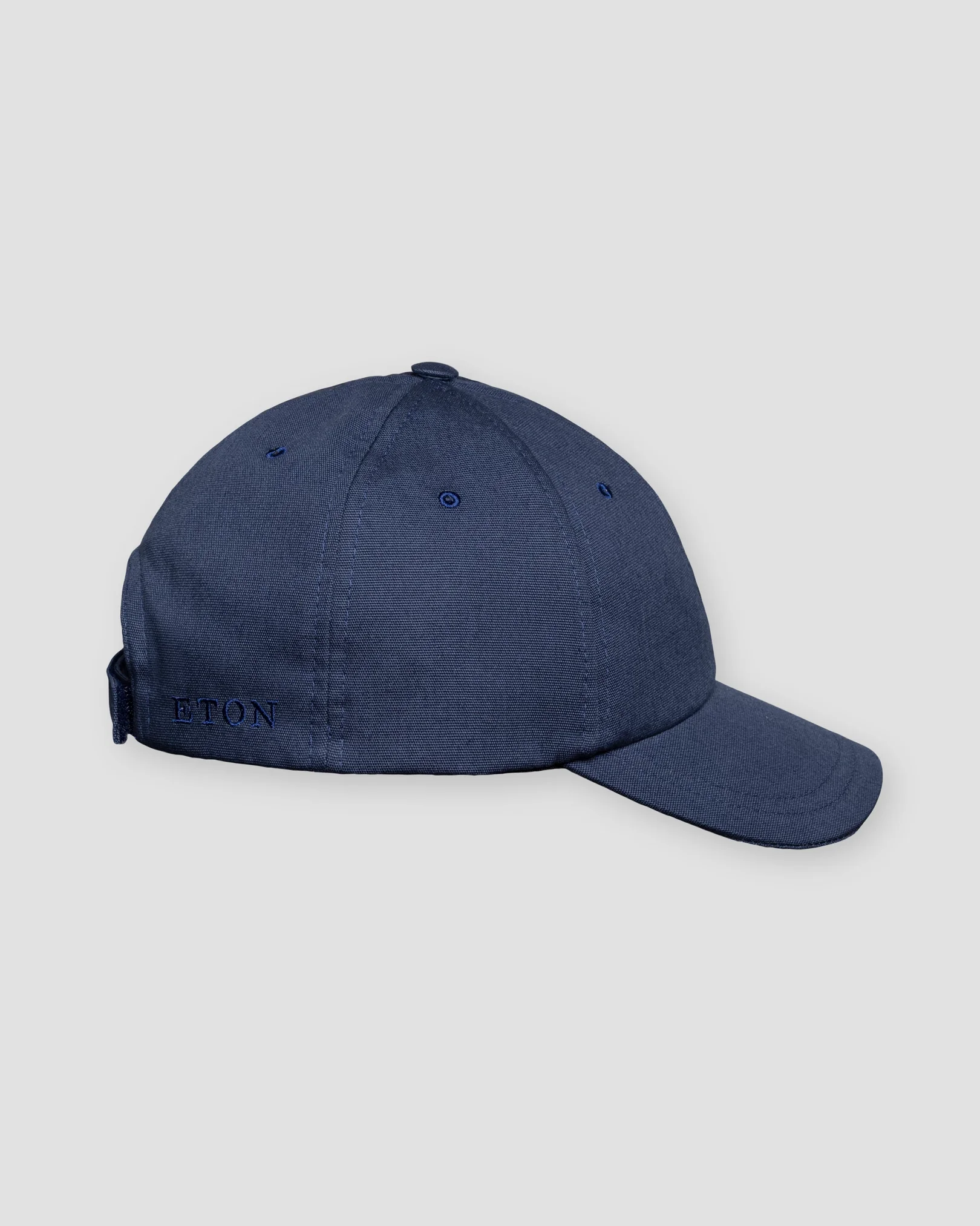 Eton - navy blue cotton baseball cap