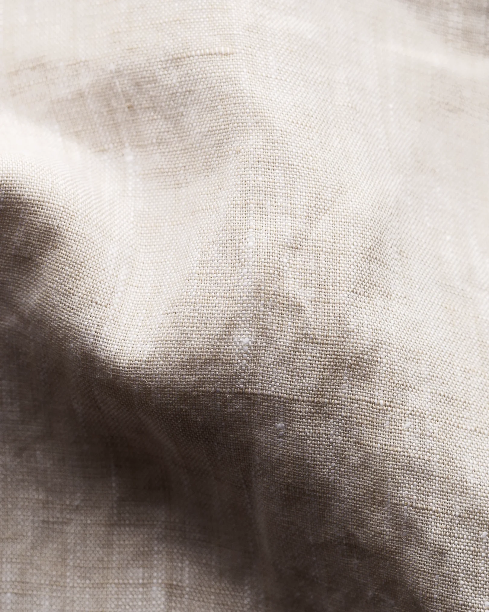 Eton - light grey linen button down