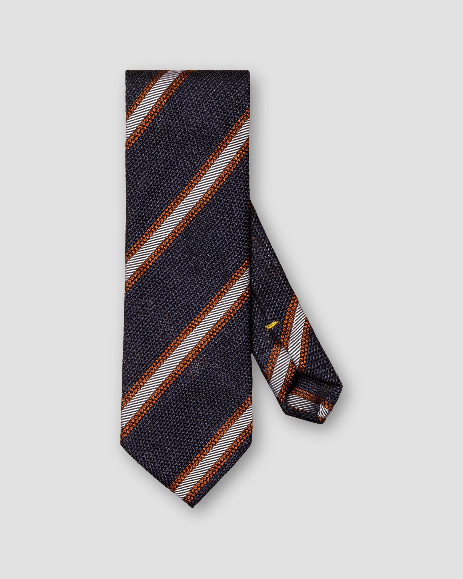 Eton - navy blue grenadine tie