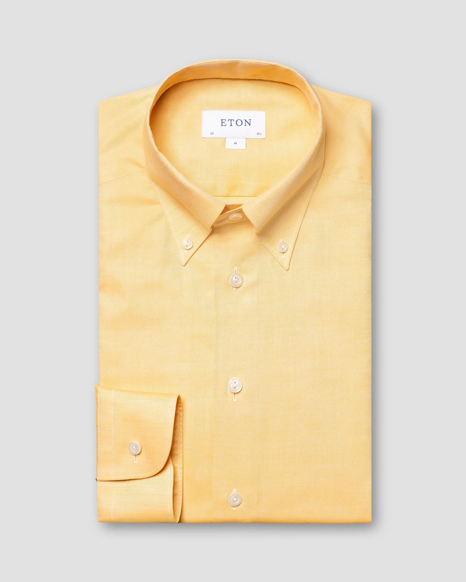 Eton - yellow signature oxford