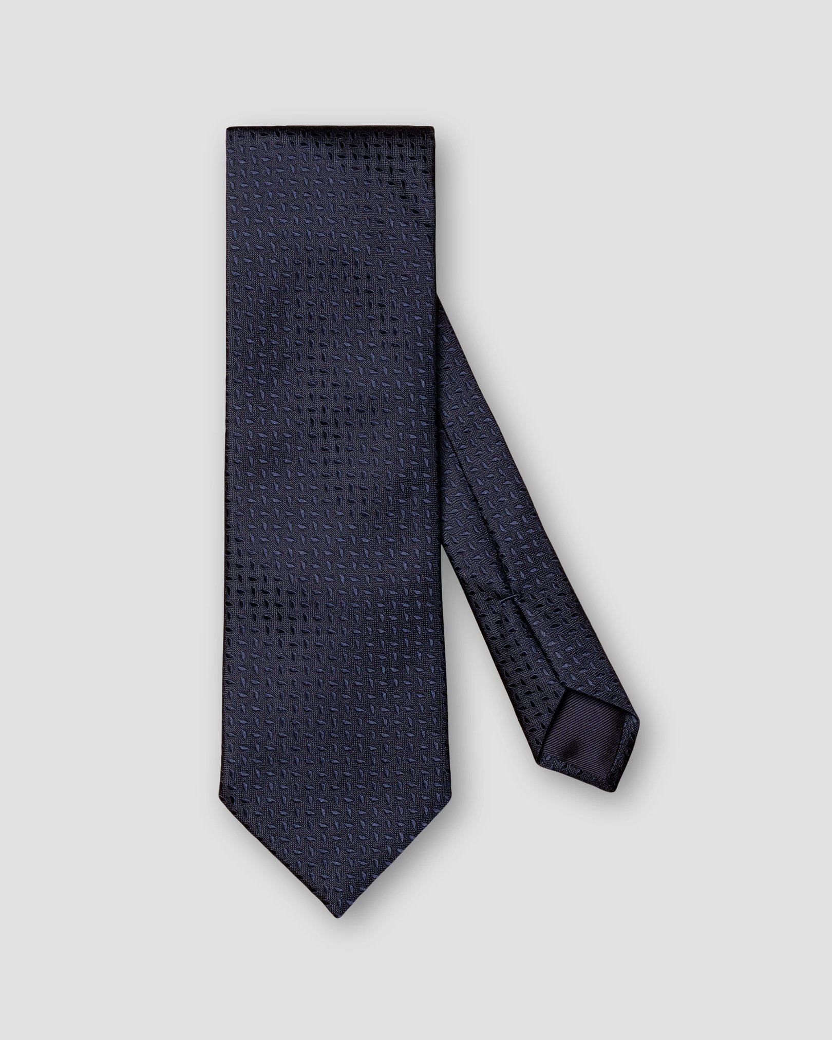 Eton - navy blue medallion pattern