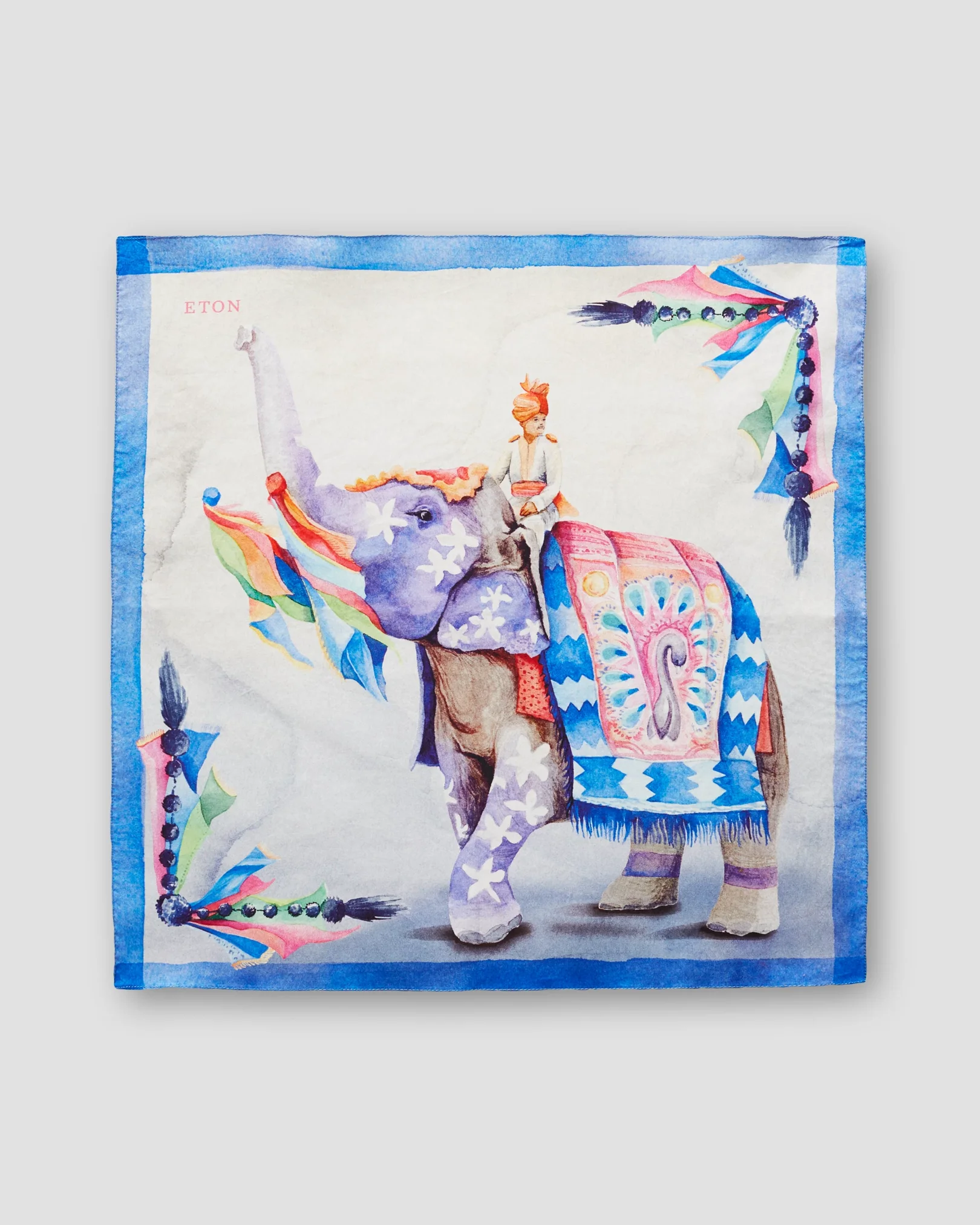 Eton - elephant pocket square