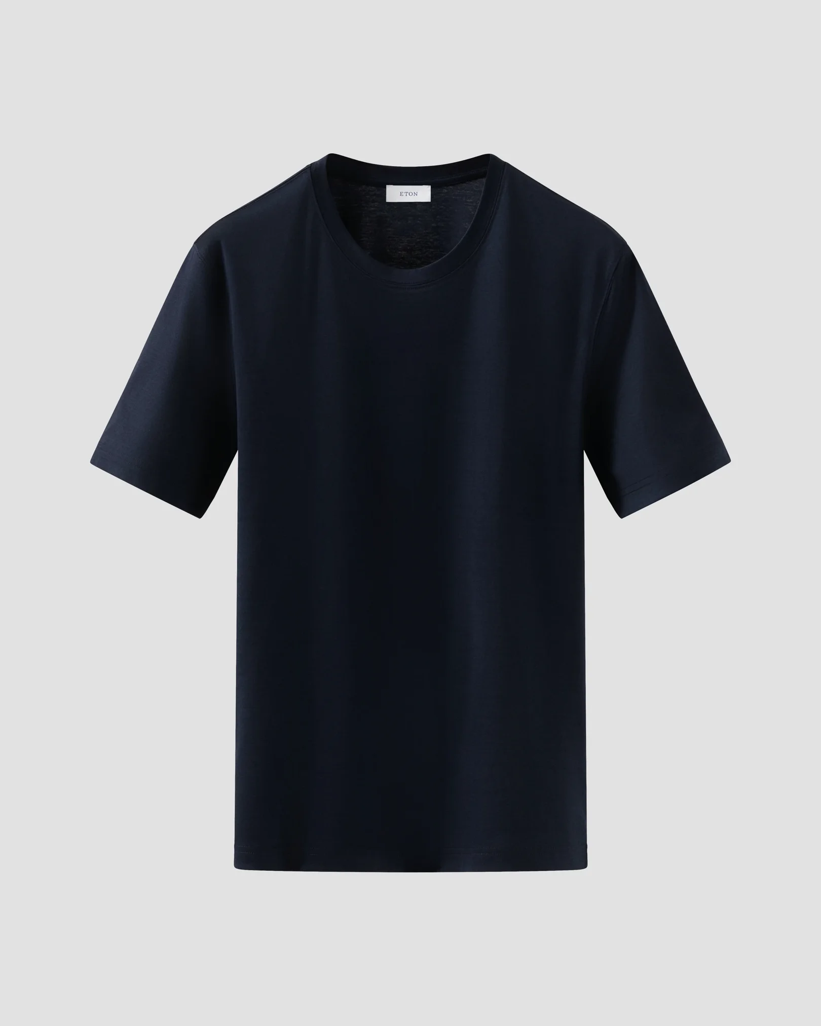 Eton - T-Shirt aus einfarbigem Filo di Scozia