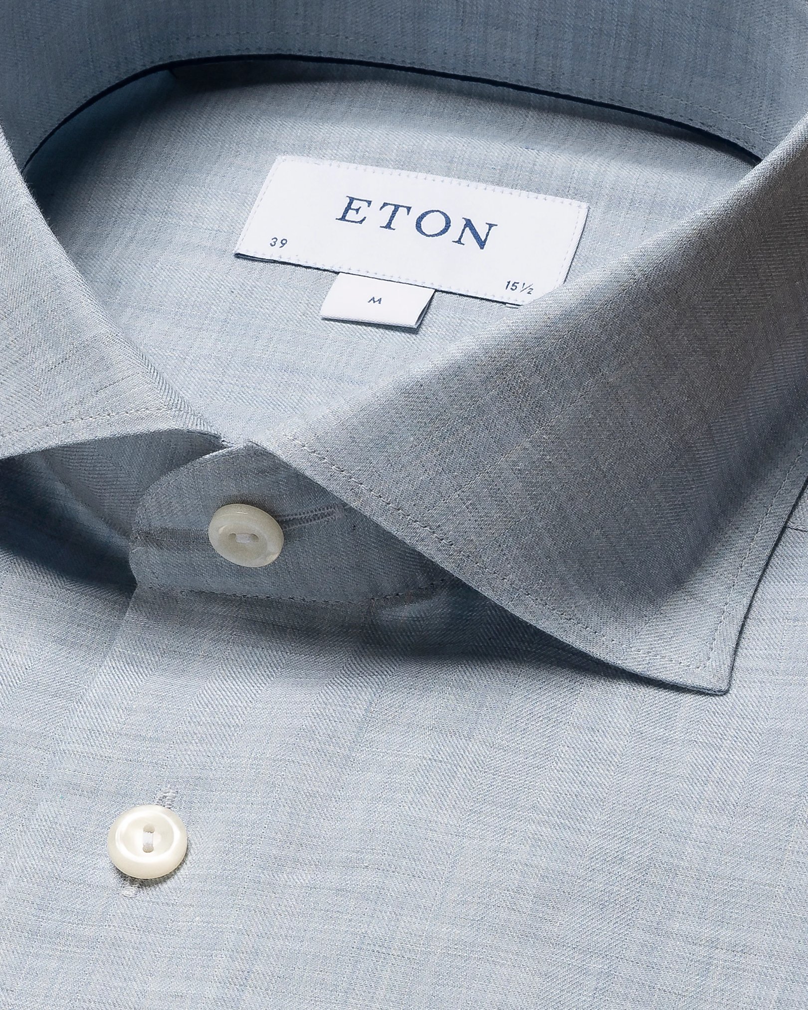 Eton - light blue flanell wide spread