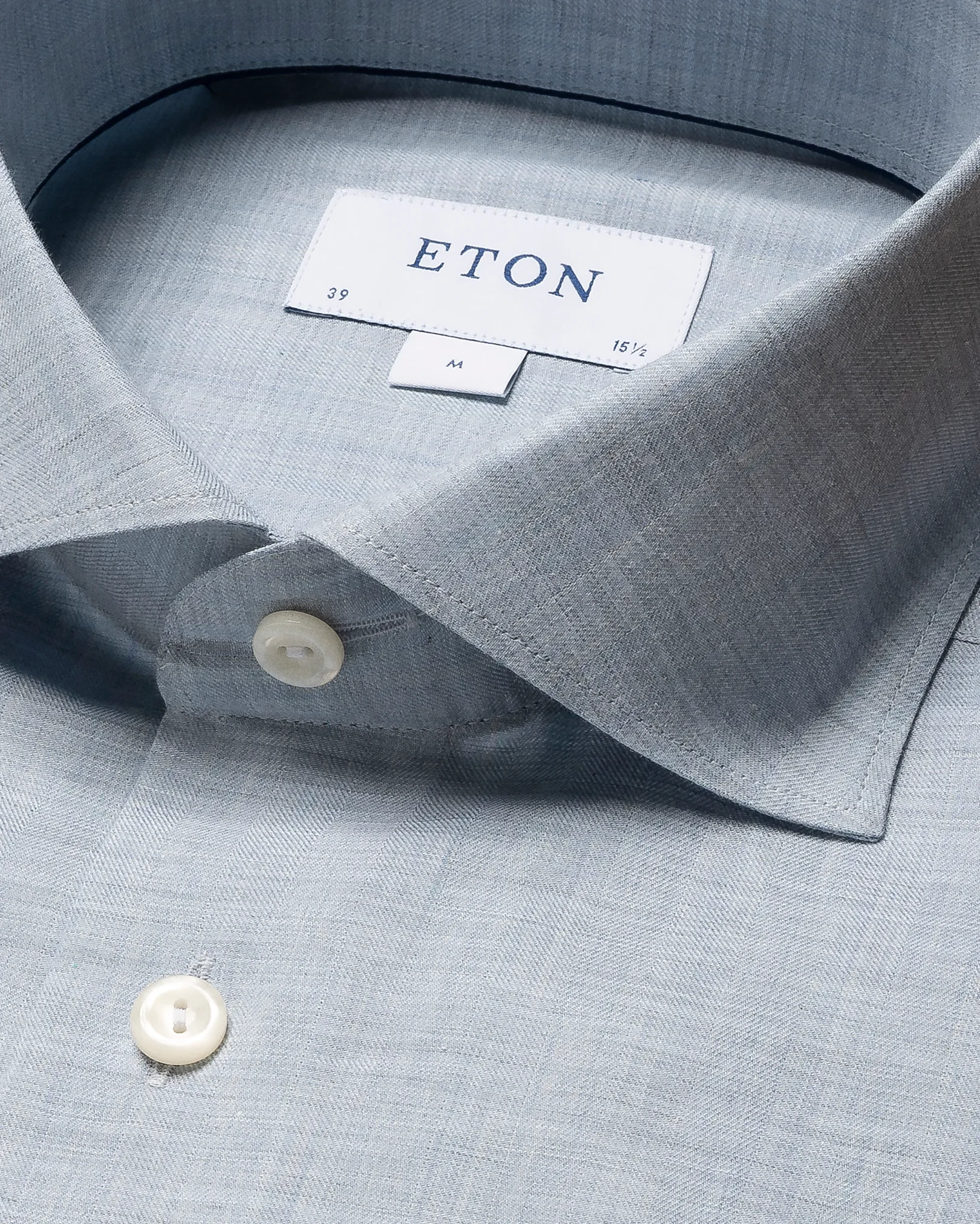 Eton - light blue flanell wide spread