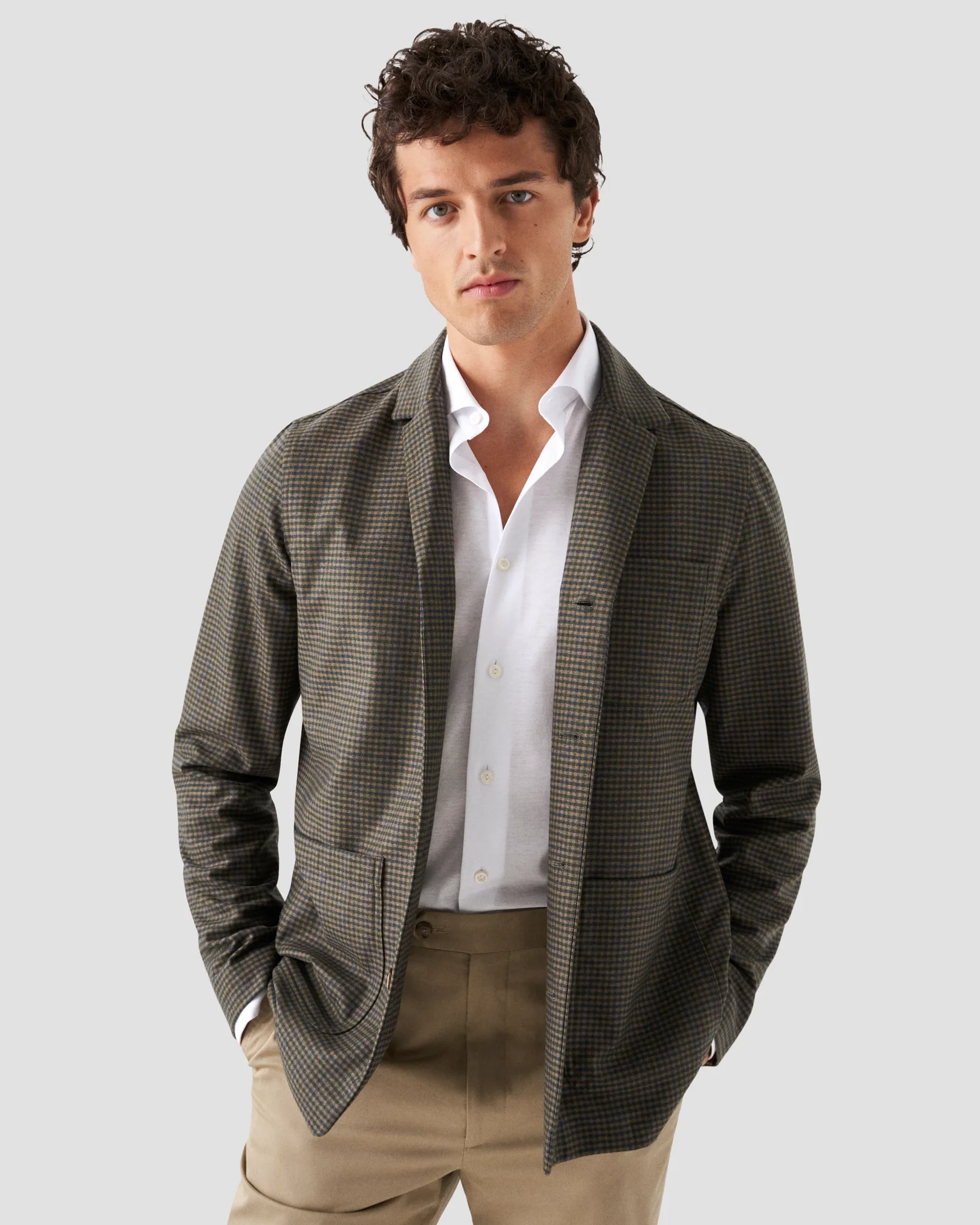 Eton - white jersey 4 way