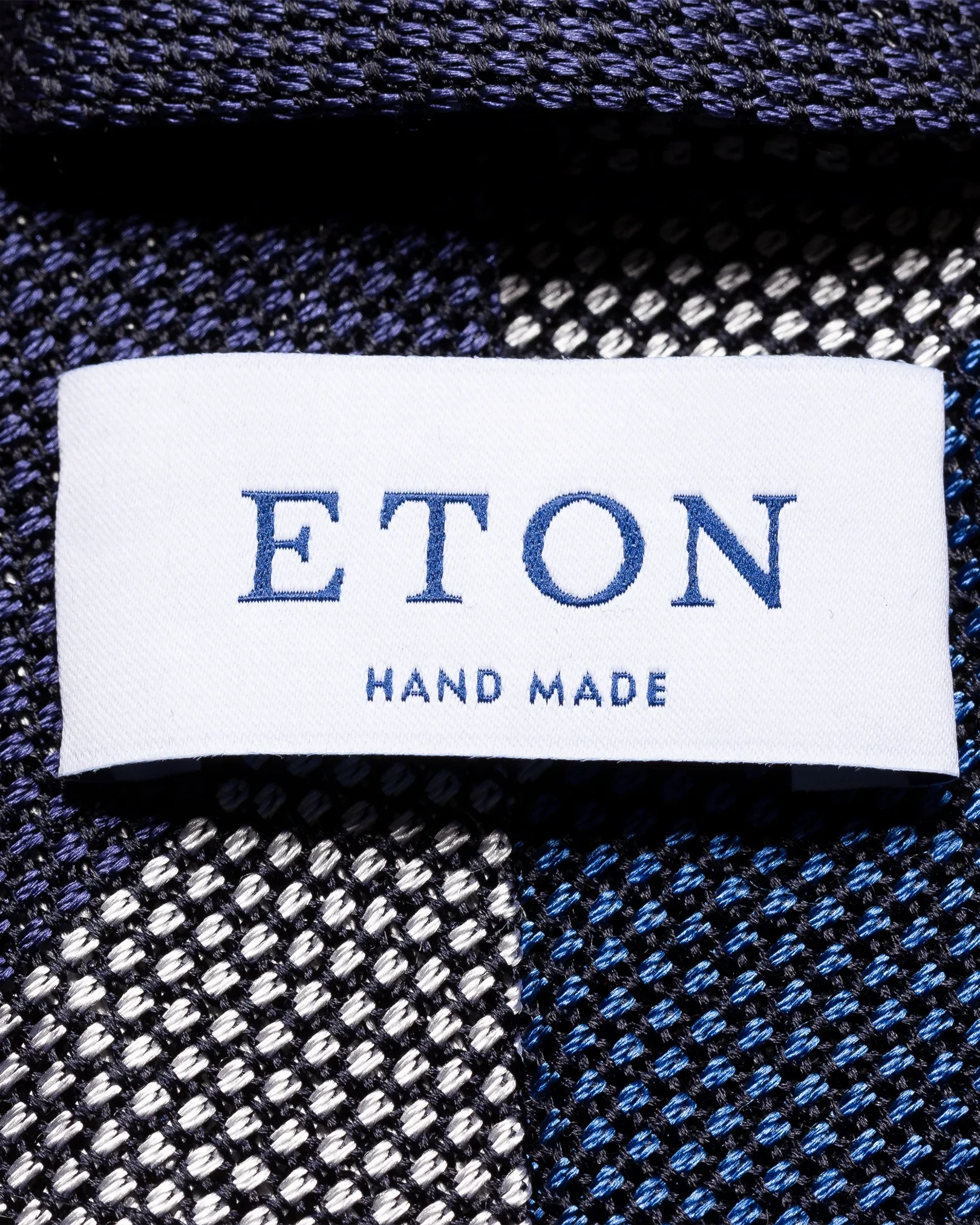 Eton - navy blue grenadine