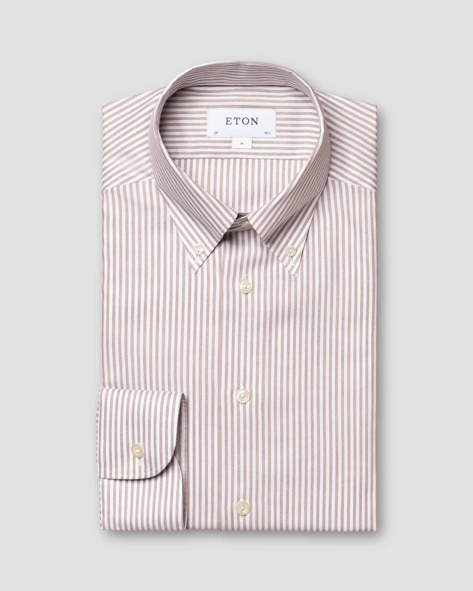 Eton - brown fine oxford