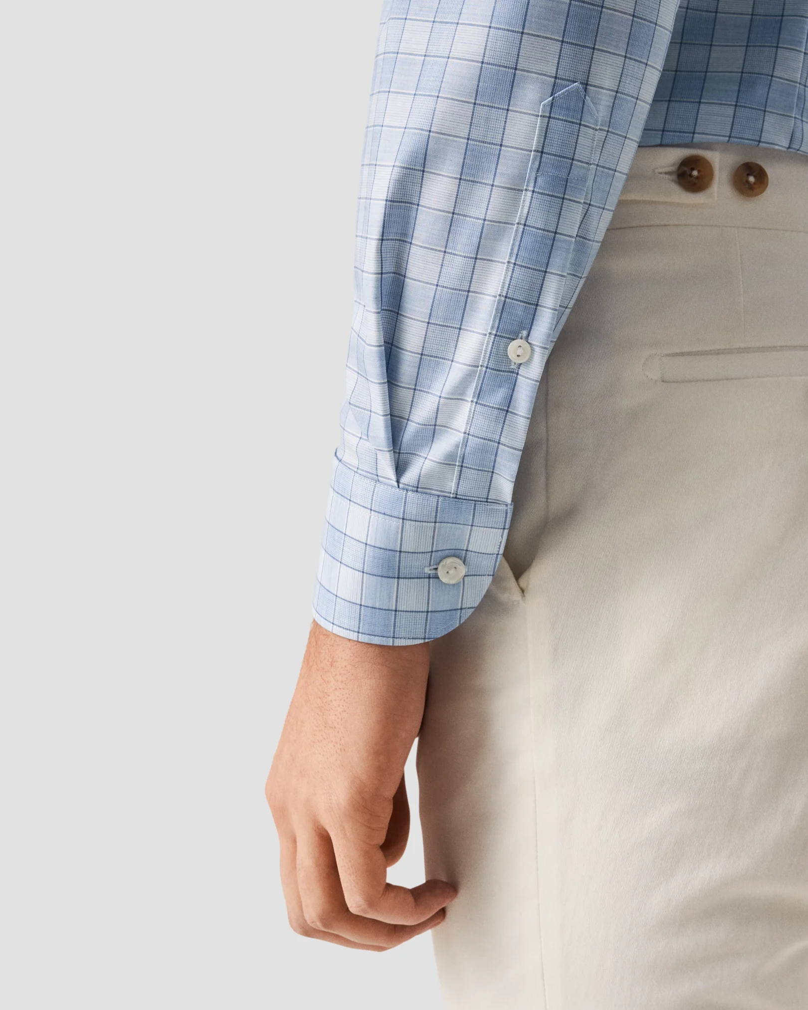 Eton - prince of wales checked shirt