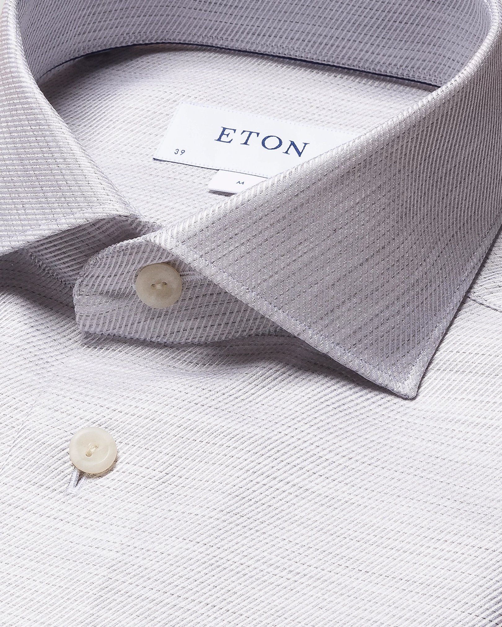 Eton - light grey fine twill