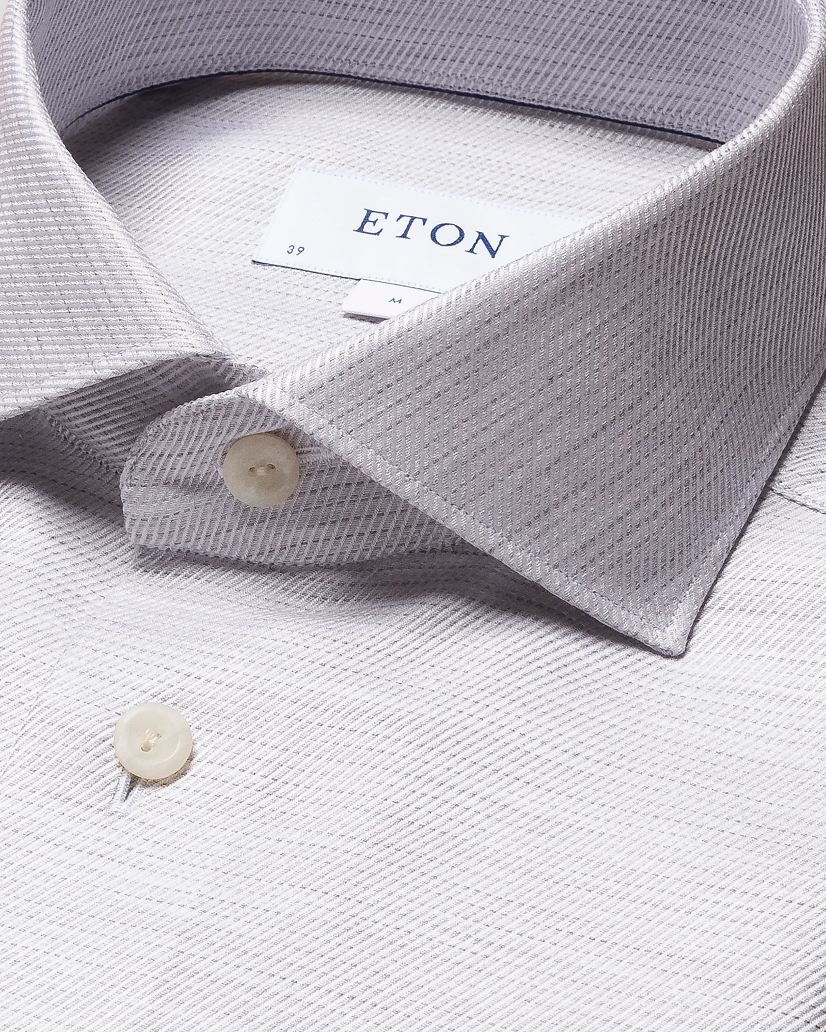Eton - light grey fine twill