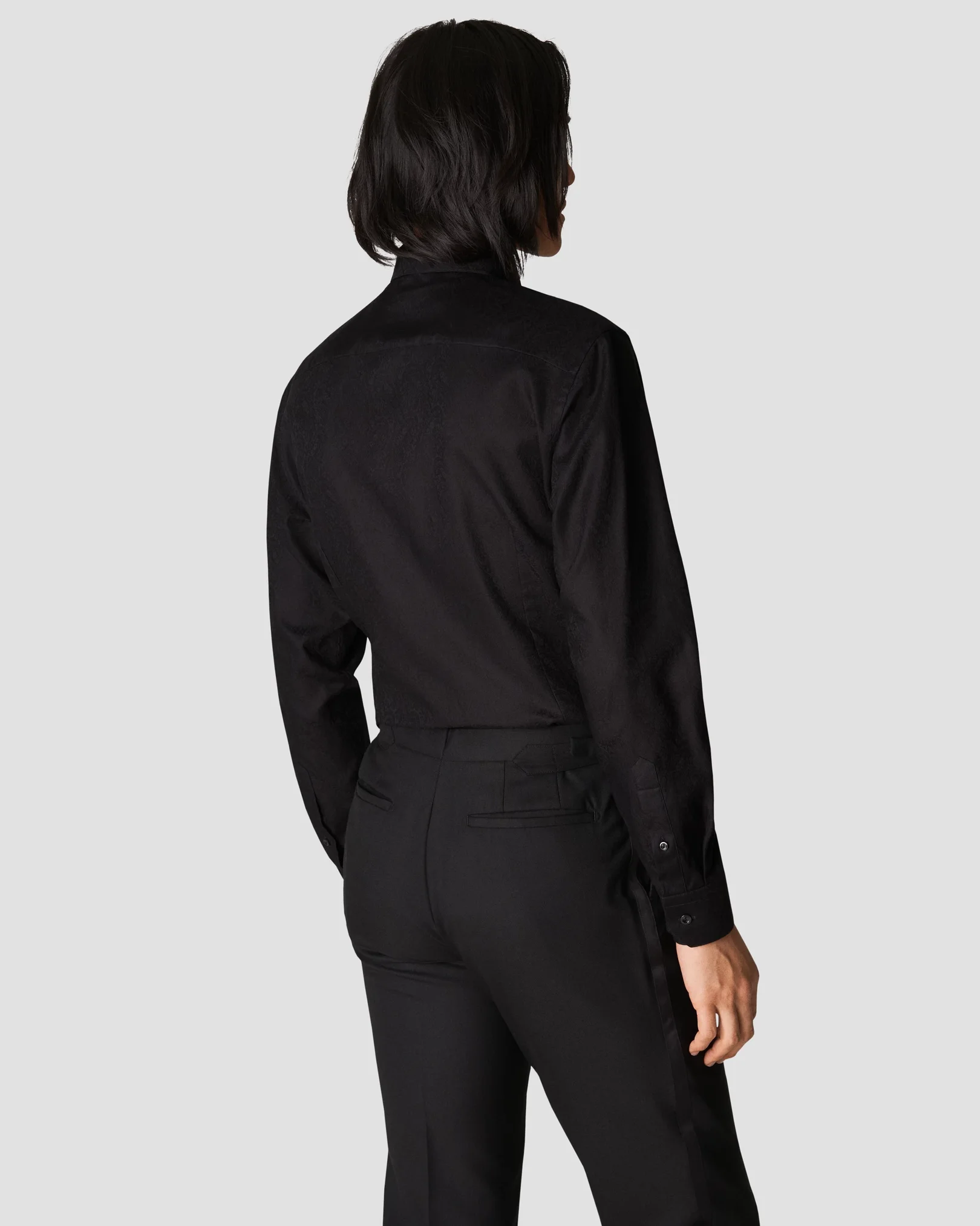 Eton - black jacquard