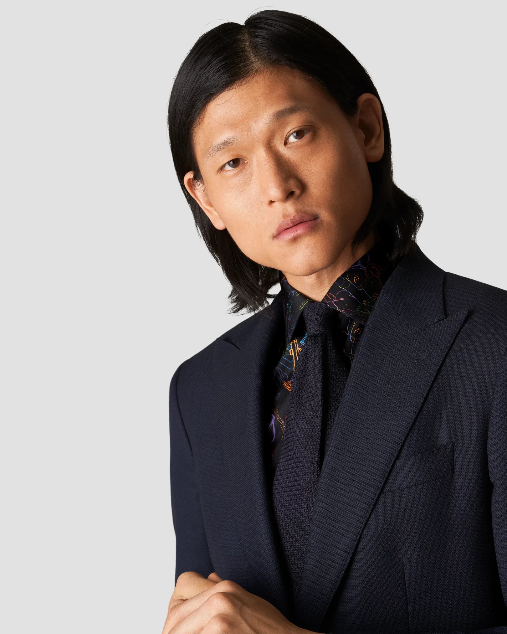 Eton - black signature twill