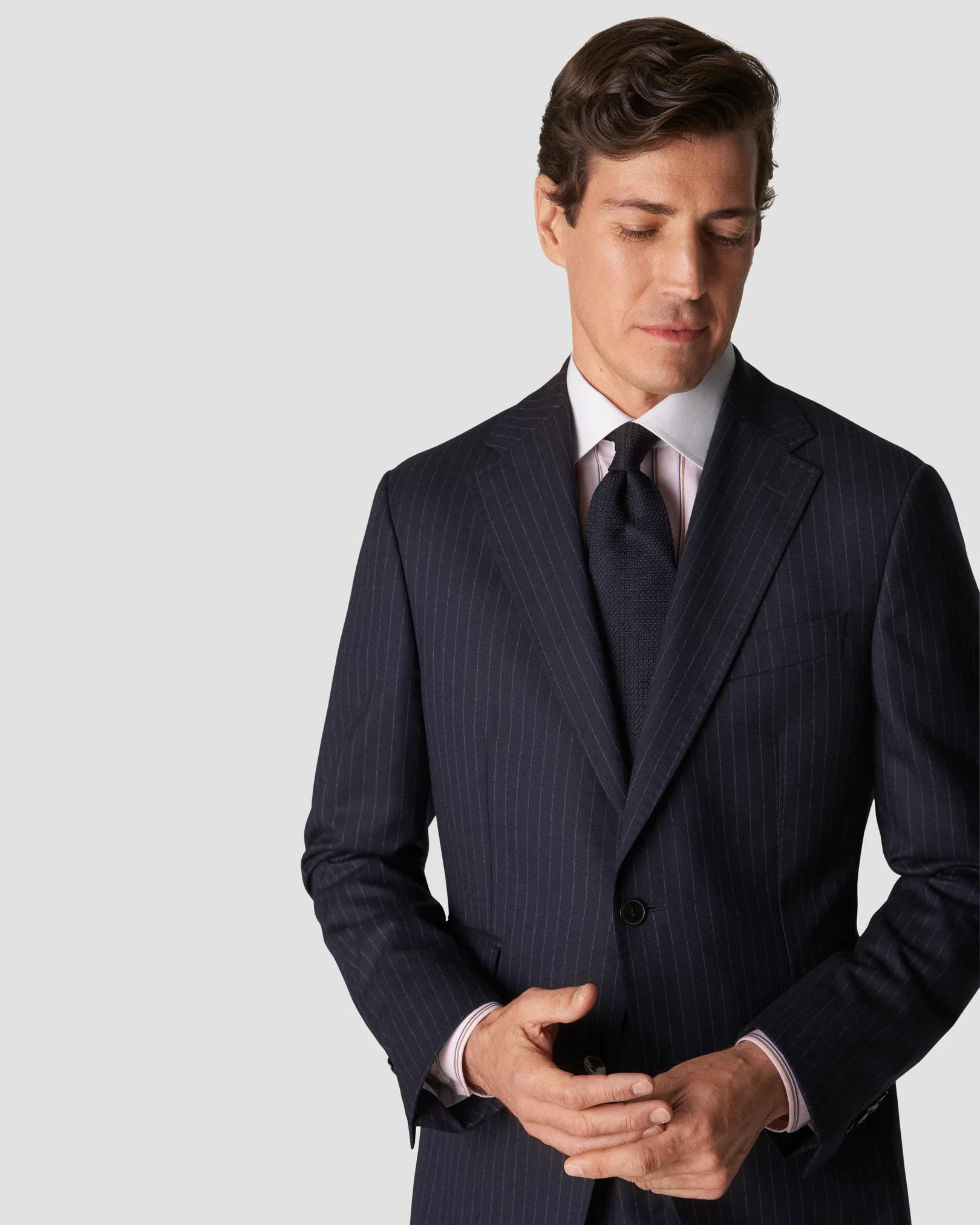 Eton - pink fine twill