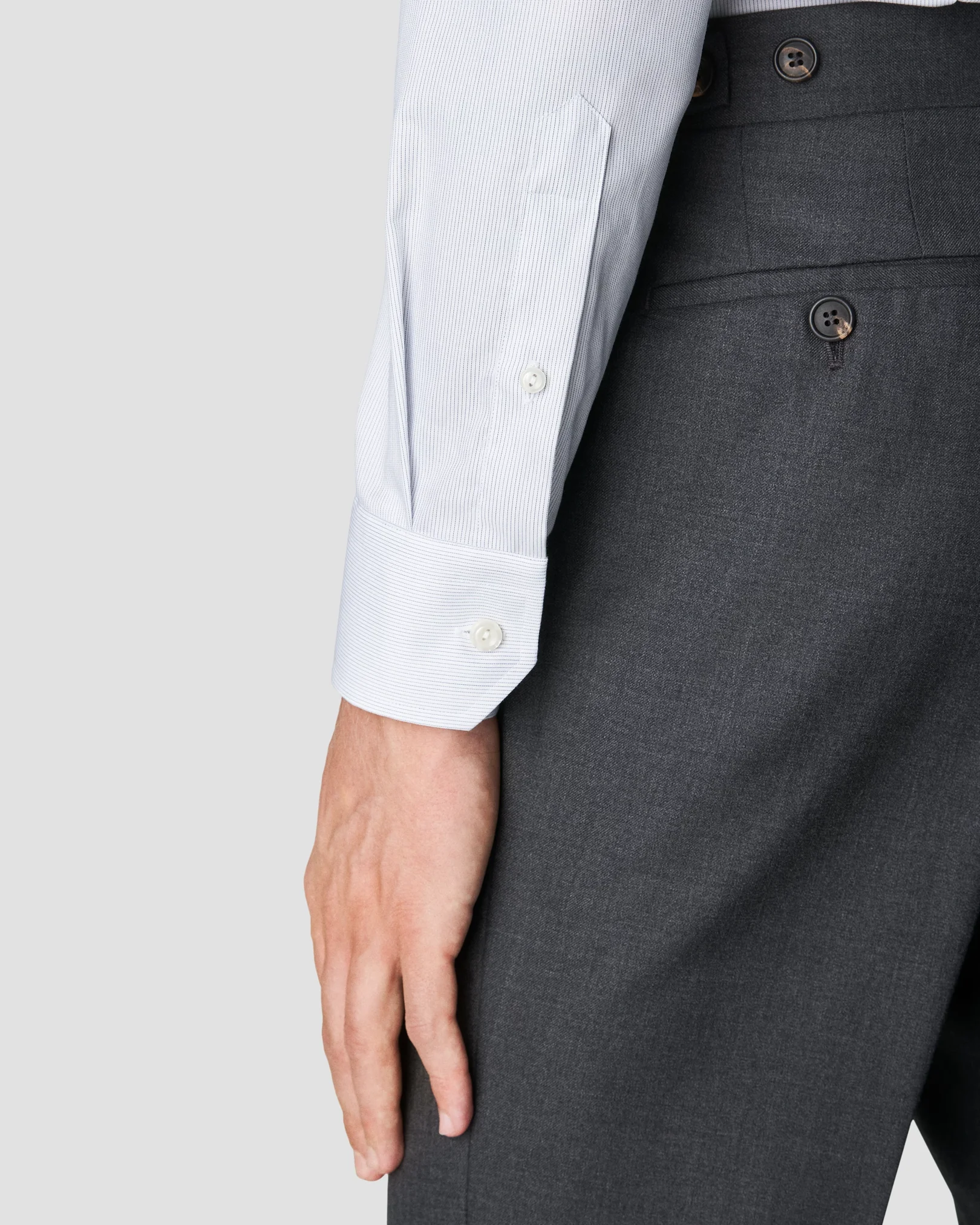 Eton - navy blue twill extreme