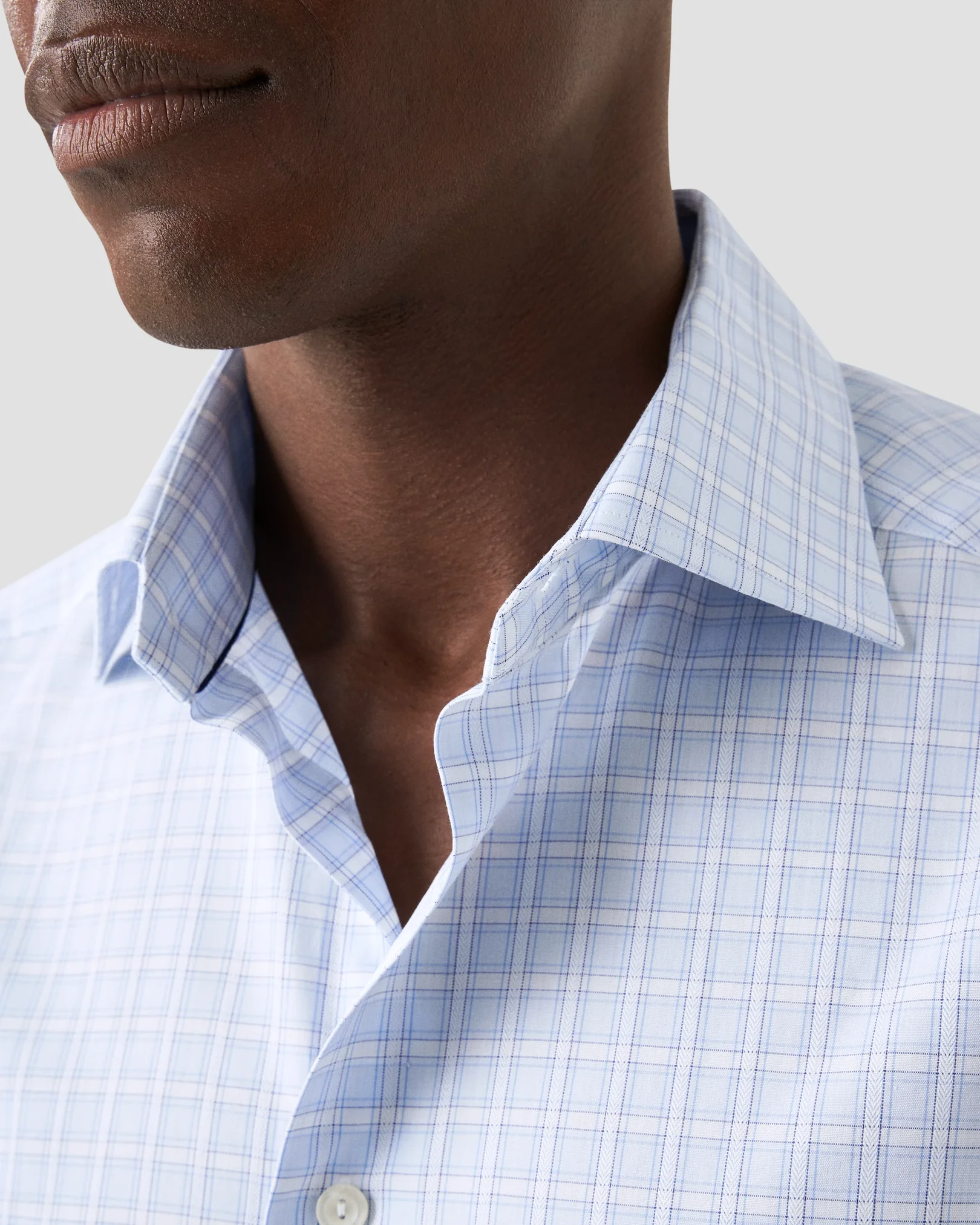 Eton - light blue timeless checked